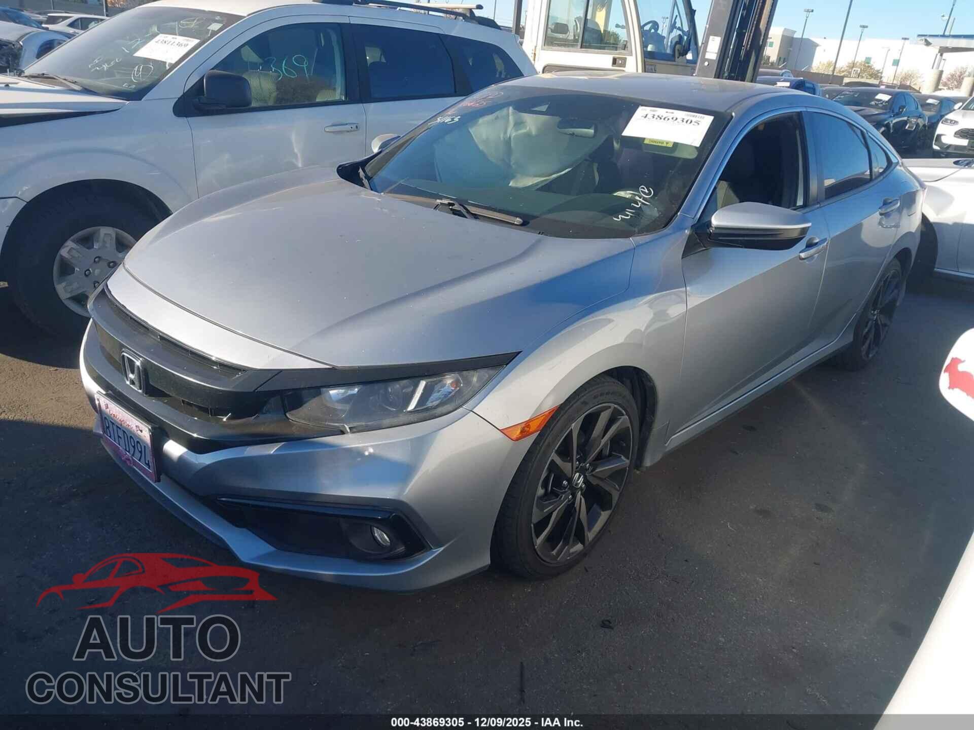 HONDA CIVIC 2020 - 2HGFC2F87LH549769