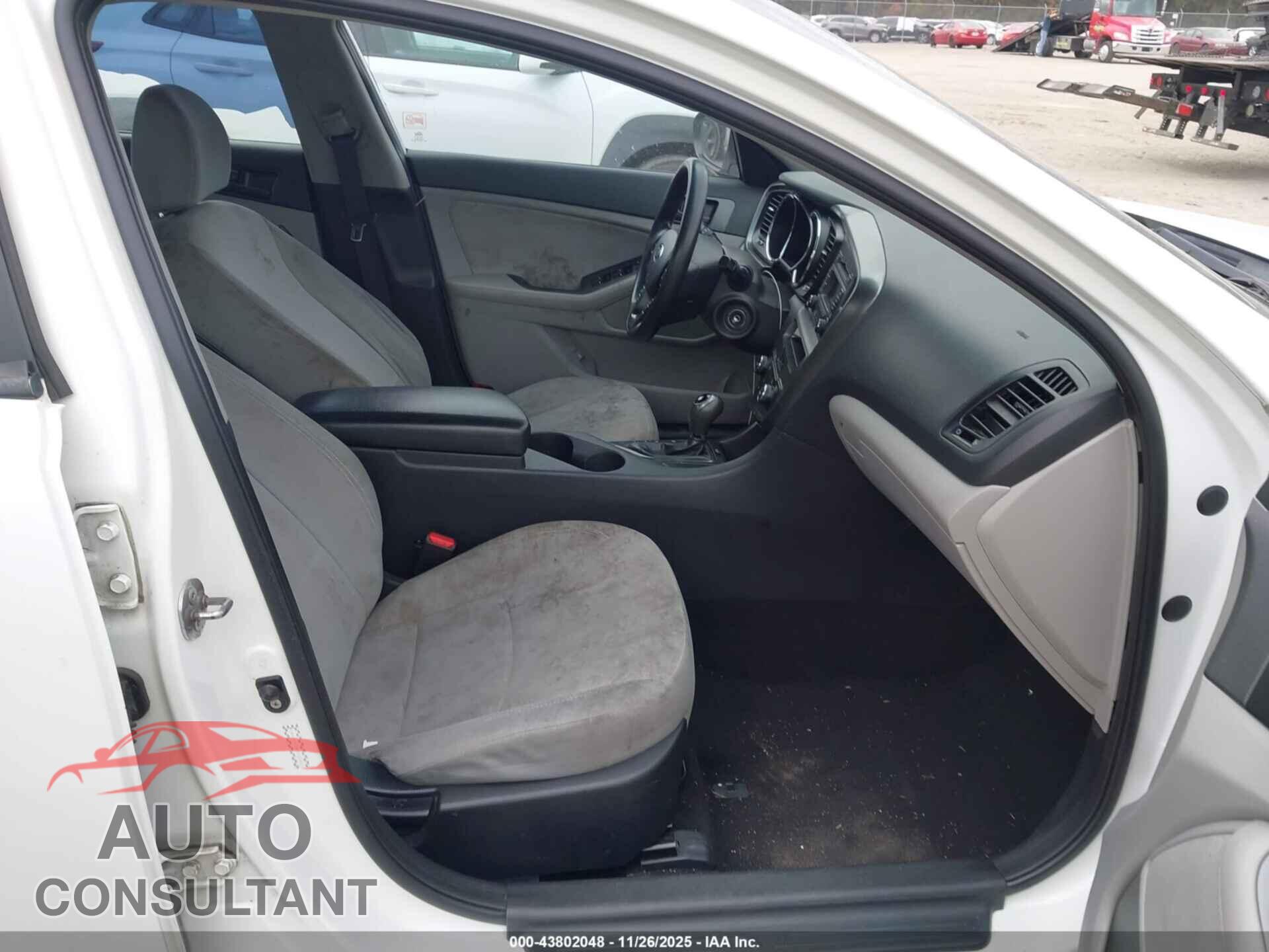 KIA OPTIMA 2013 - KNAGM4A78D5345143