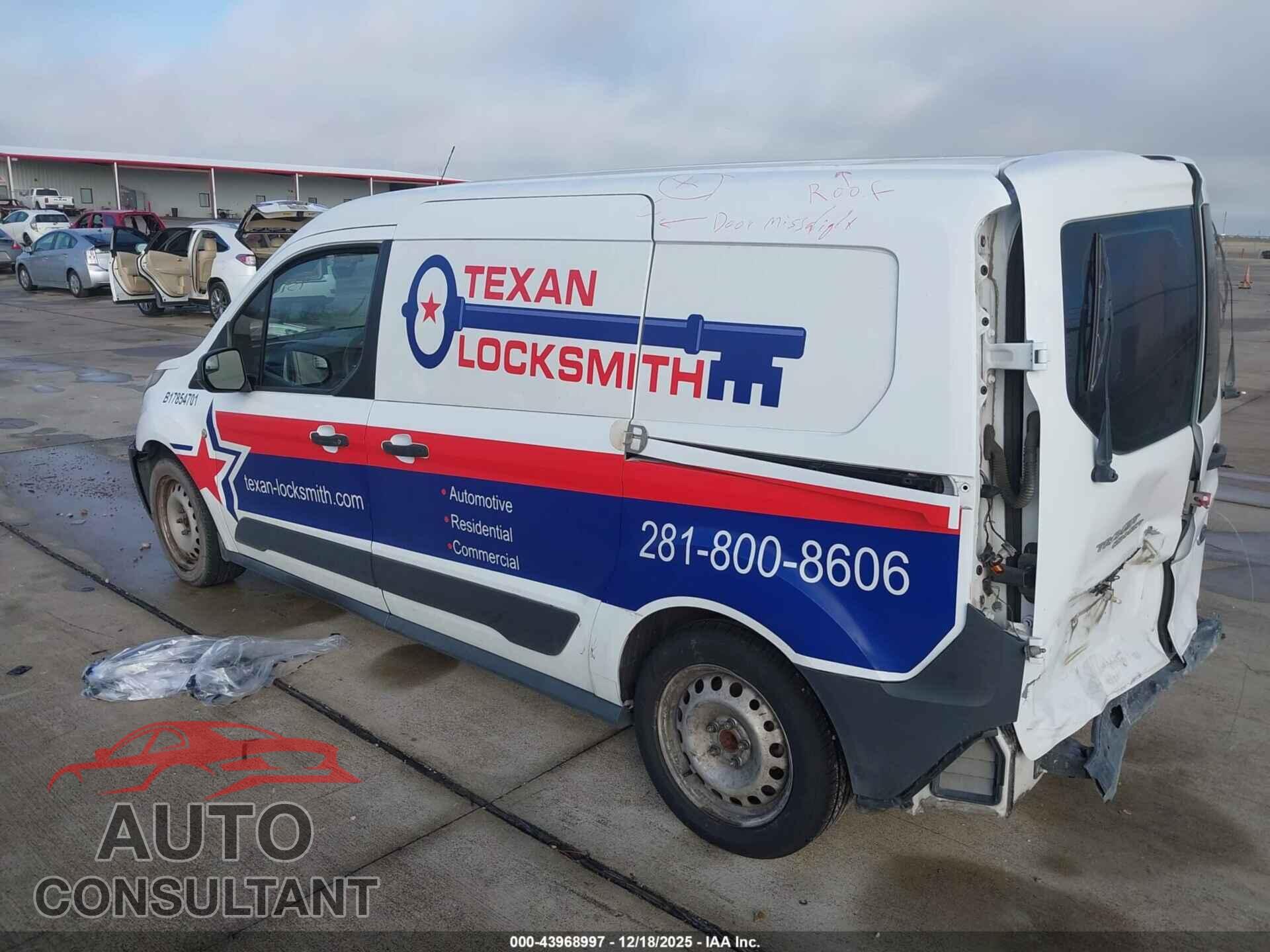 FORD TRANSIT CONNECT 2016 - NM0LS7E70G1234484