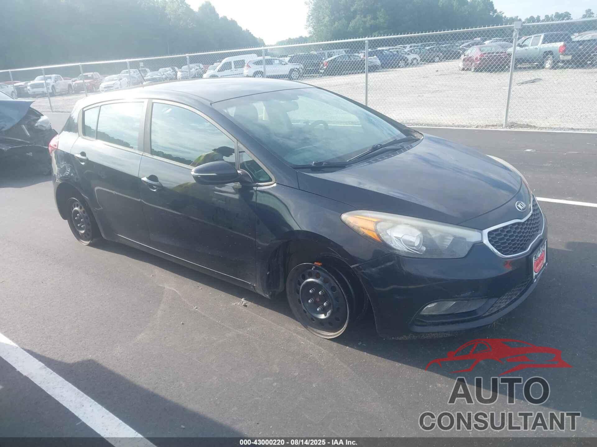 KIA FORTE 2016 - KNAFK5A85G5525264