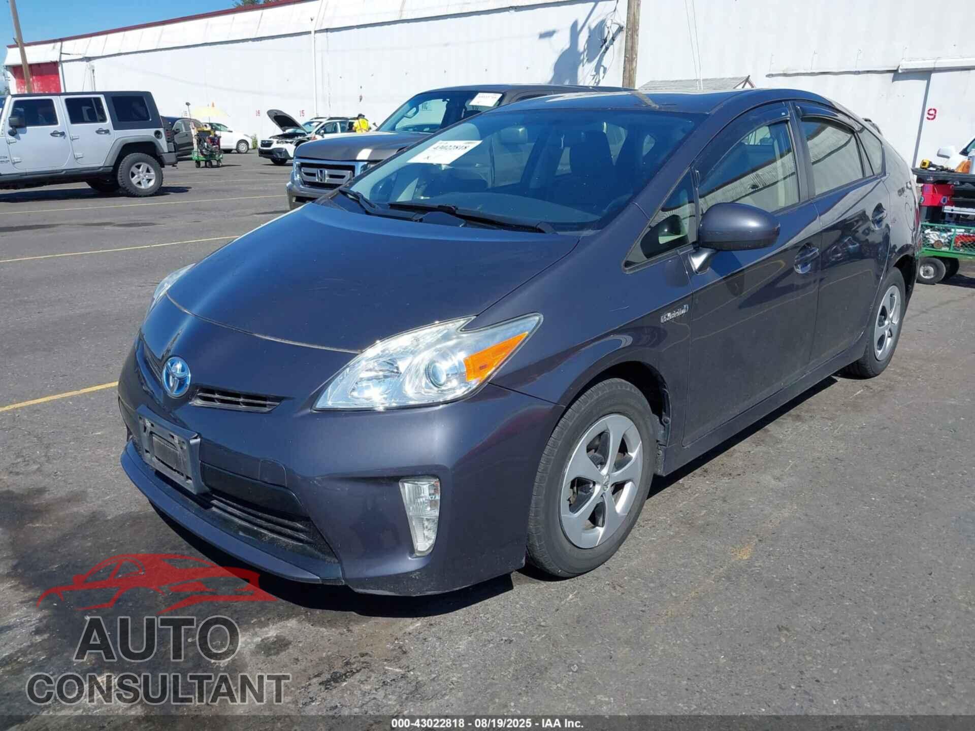 TOYOTA PRIUS 2012 - JTDKN3DU1C5472644