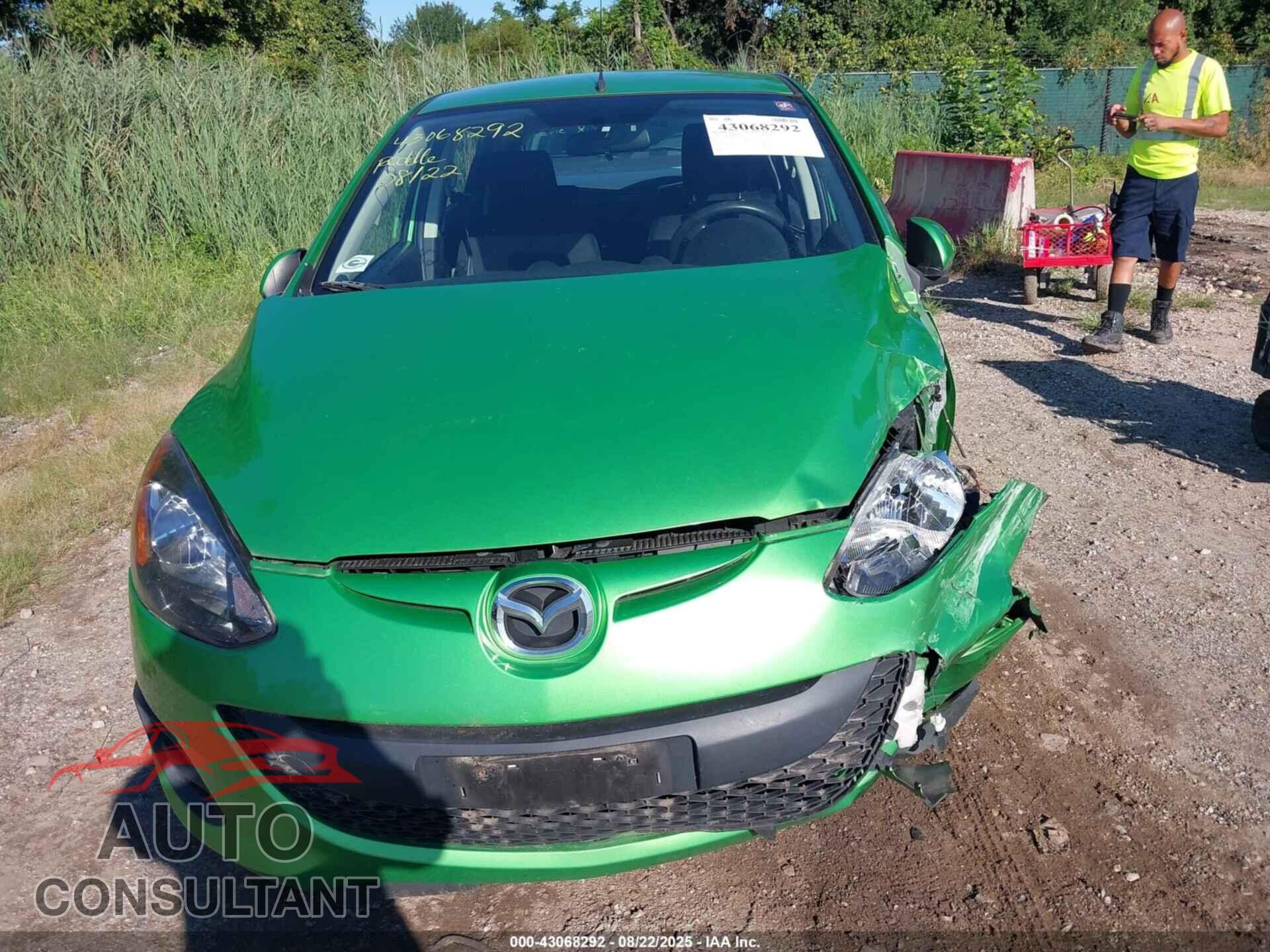 MAZDA MAZDA2 2013 - JM1DE1KZ3D0153336