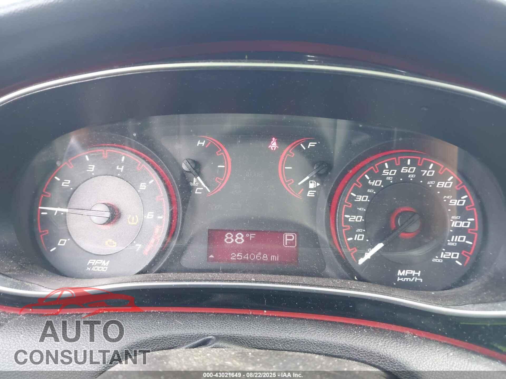 DODGE DART 2014 - 1C3CDFBBXED668623