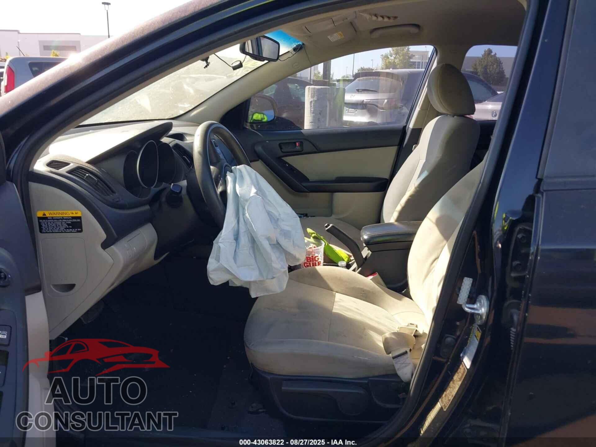 KIA FORTE 2012 - KNAFU4A28C5516214