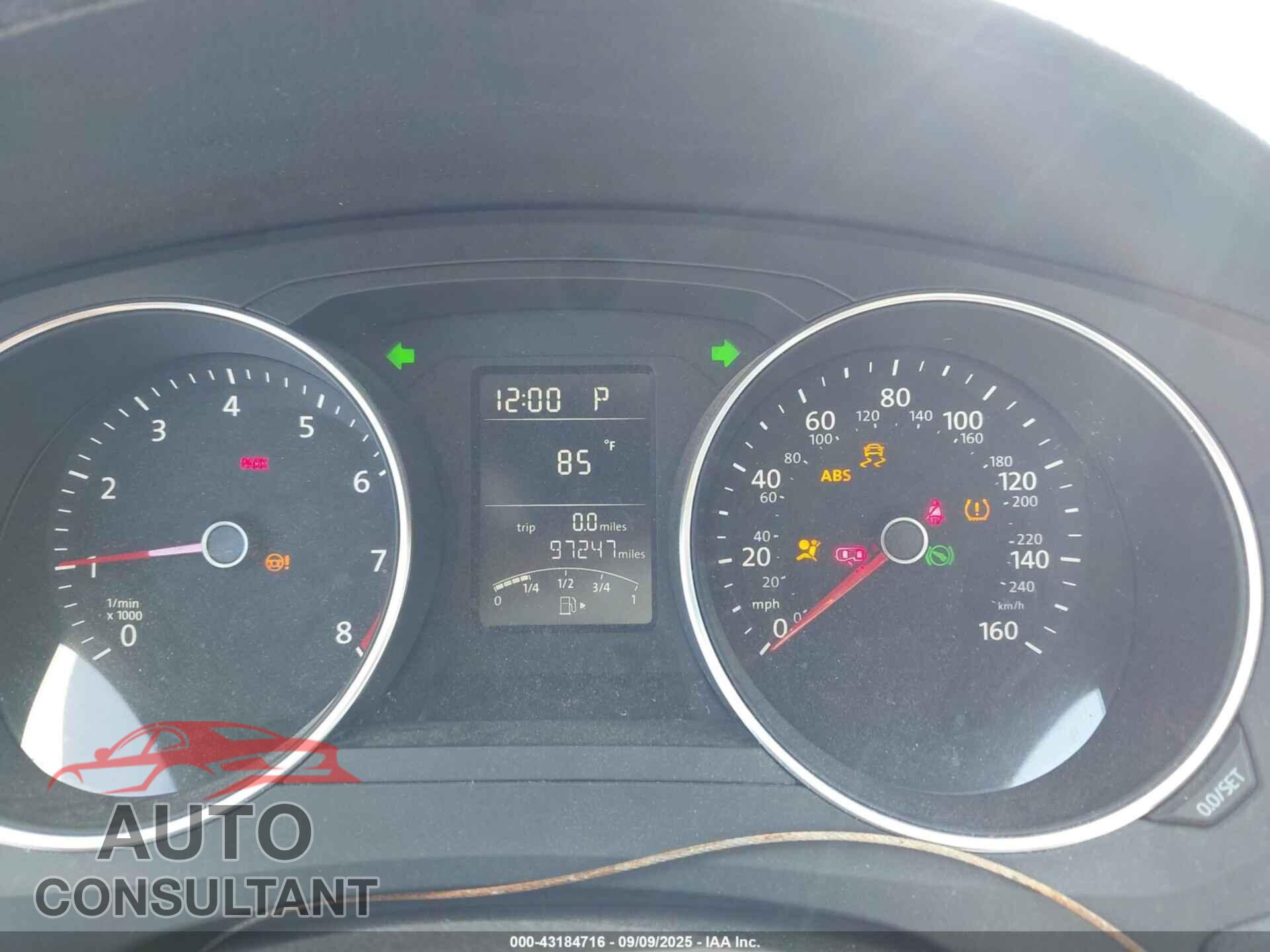 VOLKSWAGEN JETTA 2017 - 3VW2B7AJ8HM252880
