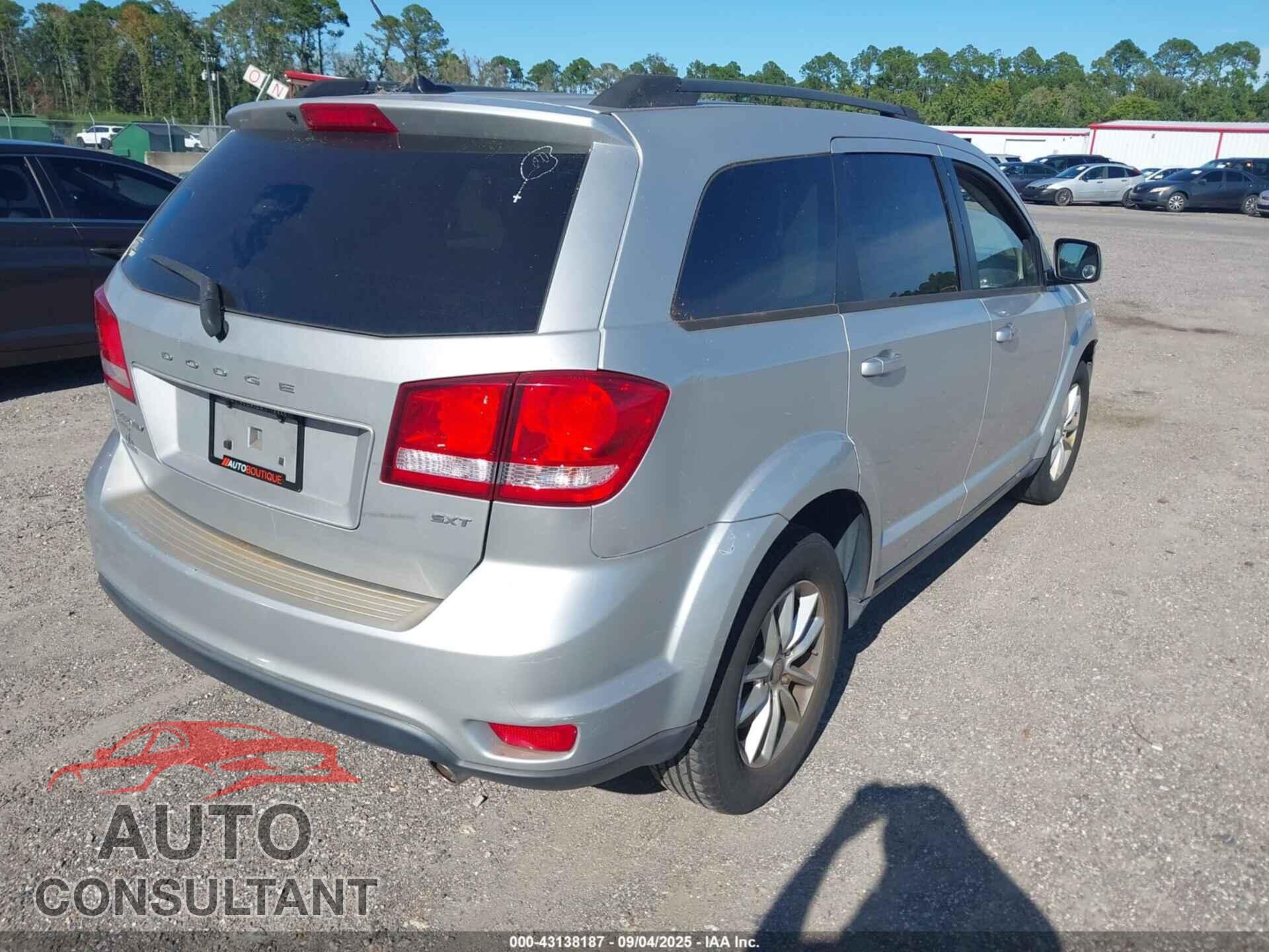 DODGE JOURNEY 2014 - 3C4PDDBG9ET108308