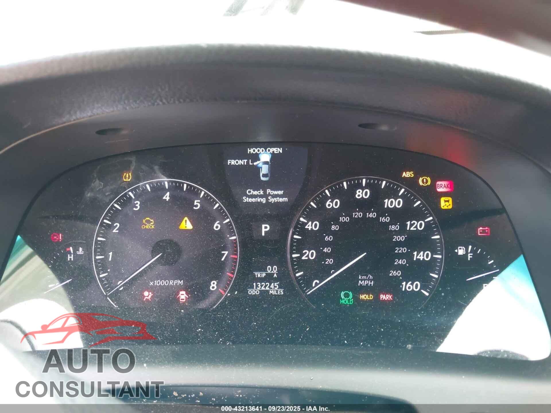 LEXUS LS 460 2011 - JTHDL5EF4B5003815