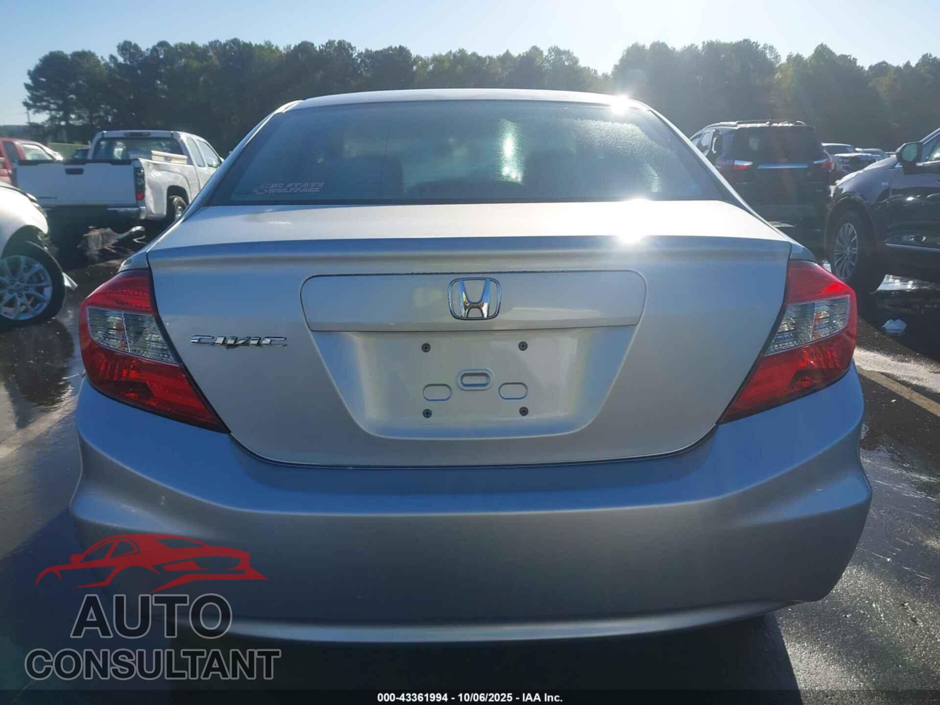 HONDA CIVIC 2012 - 2HGFB2F50CH564588