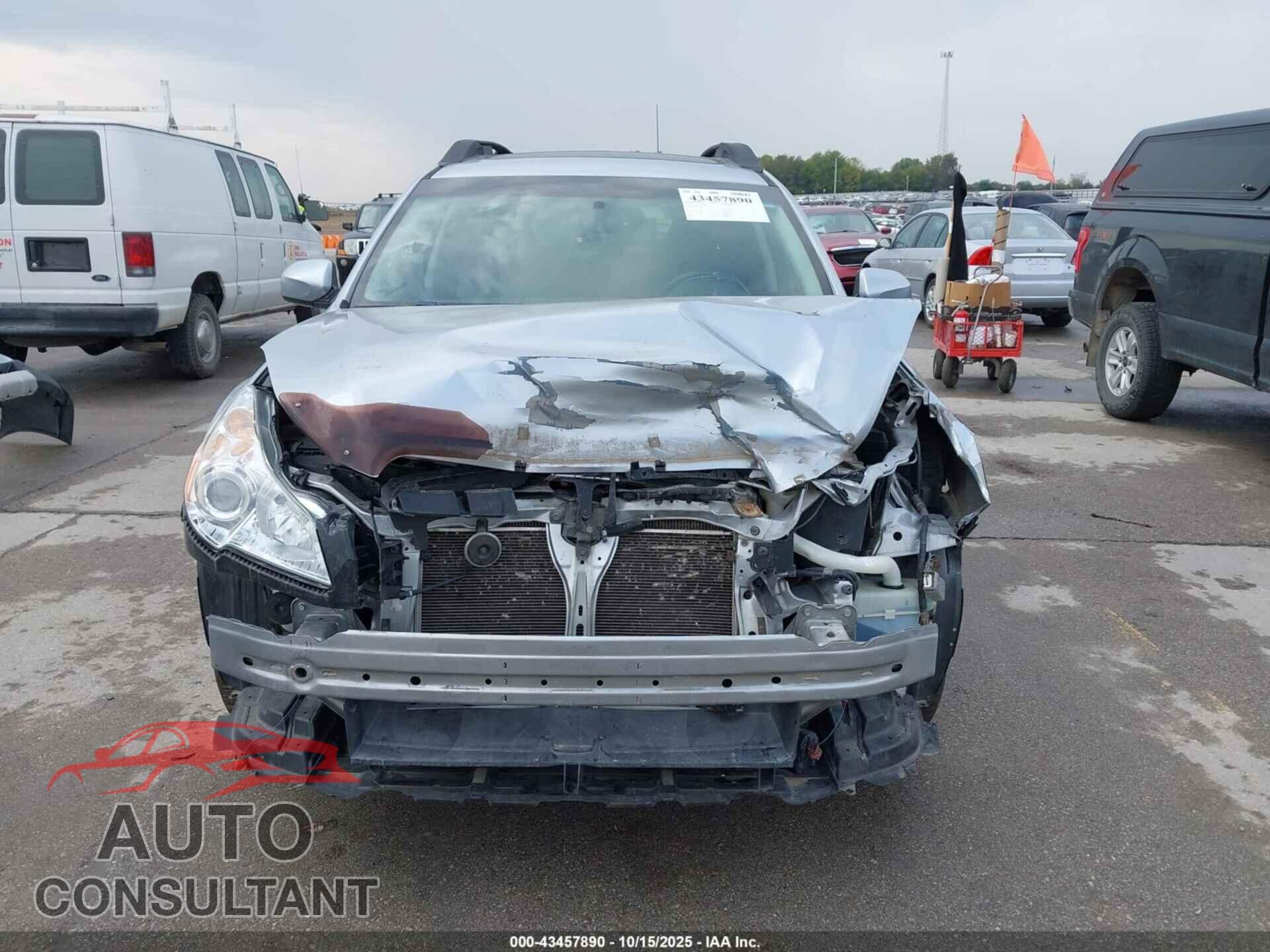 SUBARU OUTBACK 2012 - 4S4BRDKC3C2246722