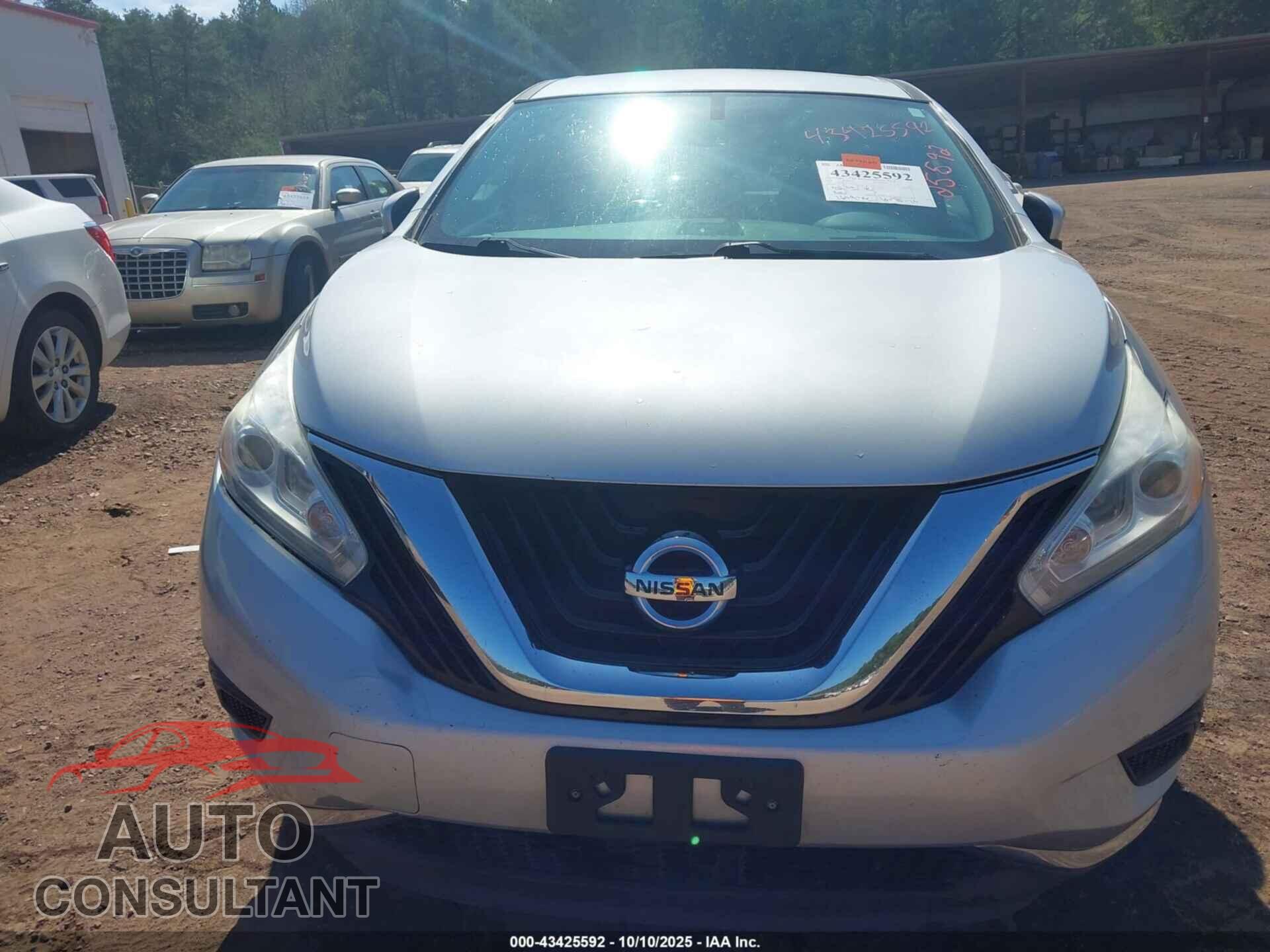 NISSAN MURANO 2016 - 5N1AZ2MG9GN172002