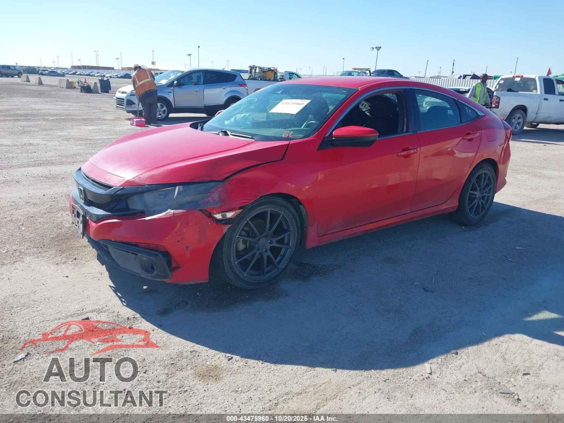 HONDA CIVIC 2019 - 2HGFC2F87KH559846