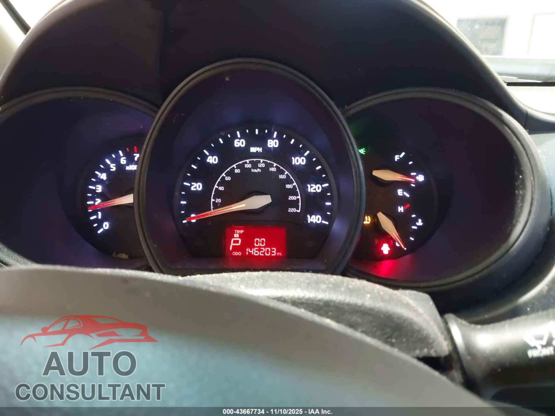 KIA RIO 2014 - KNADM5A32E6373392