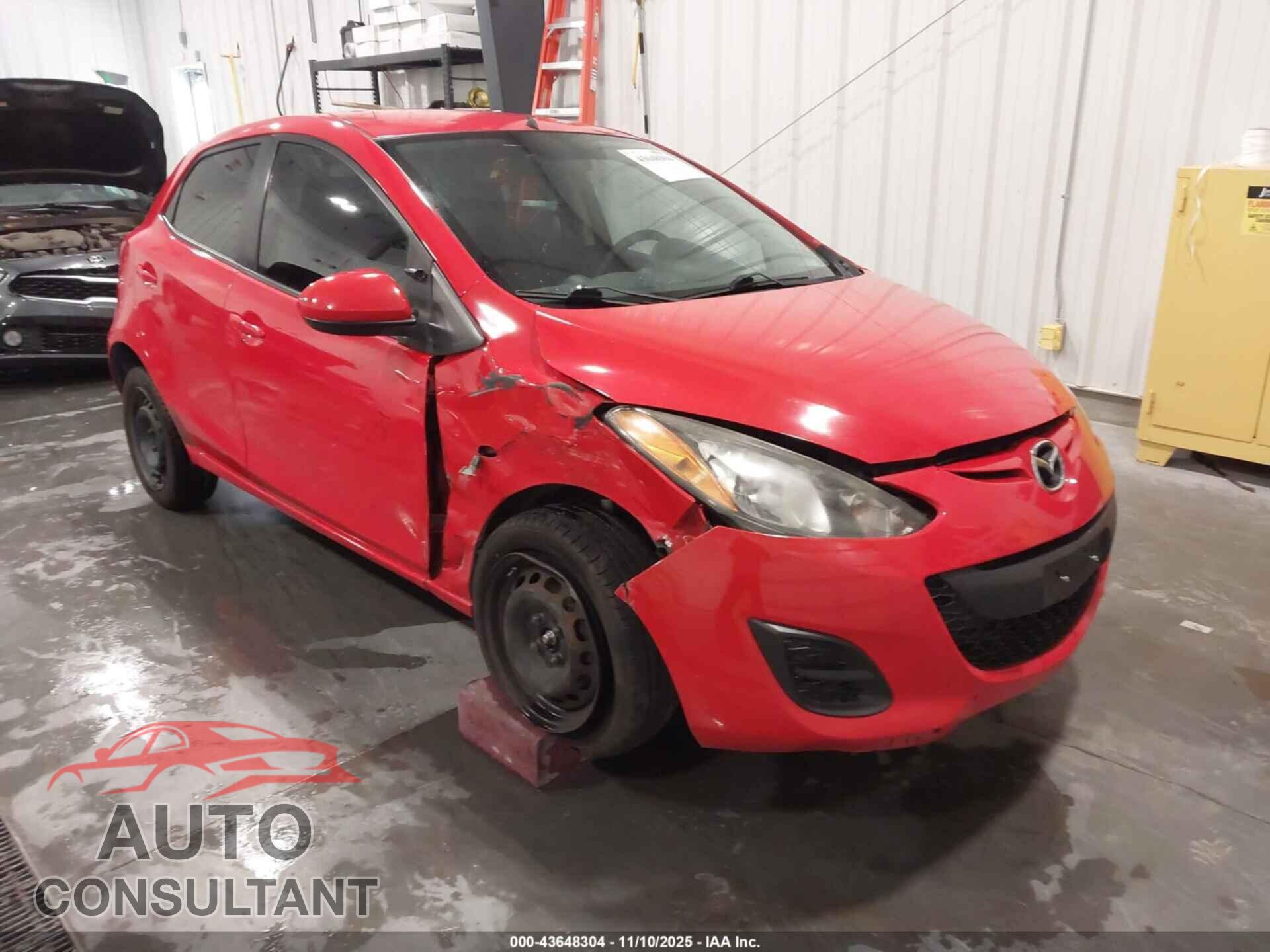 MAZDA MAZDA2 2013 - JM1DE1KY1D0168375