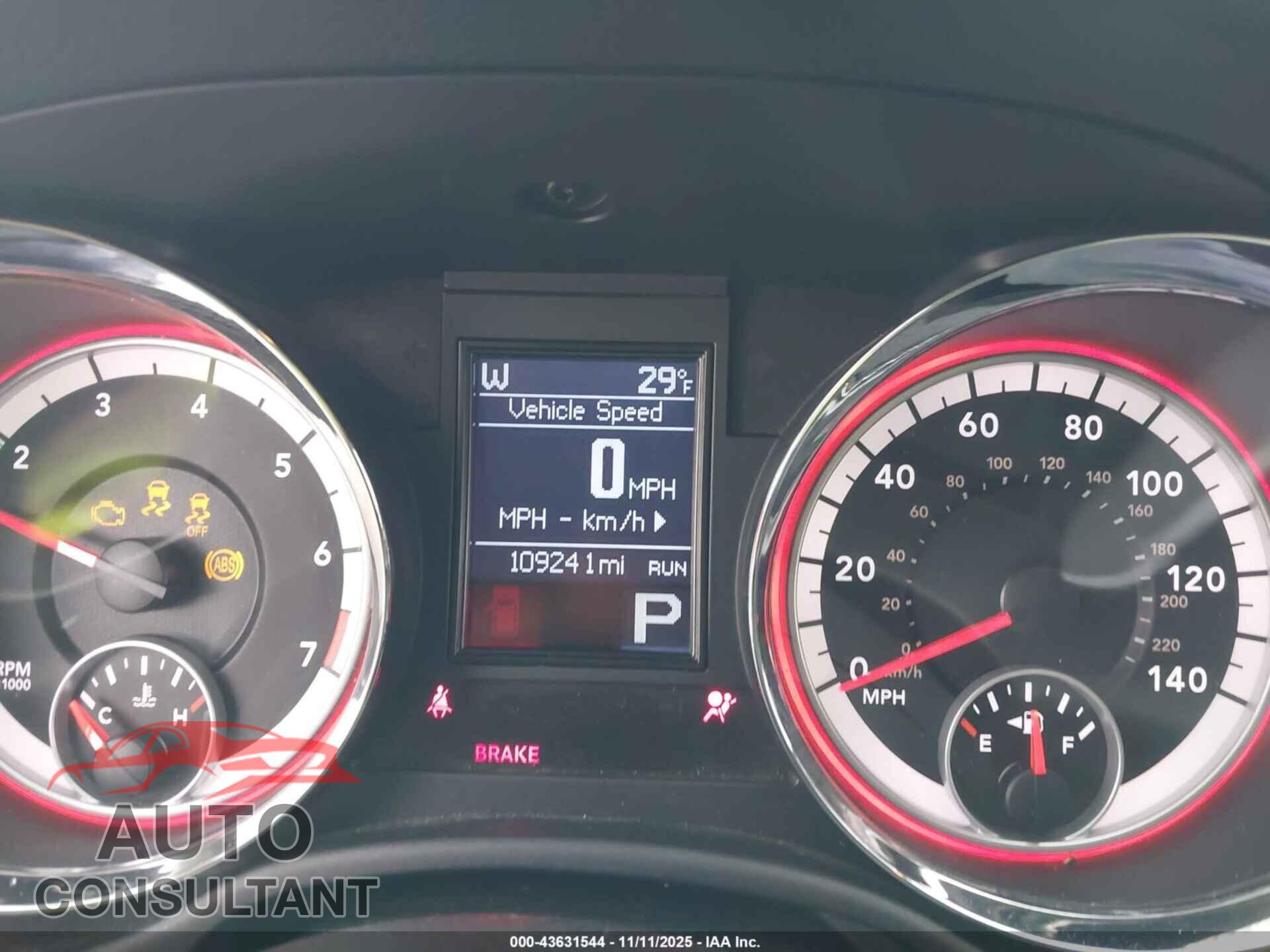DODGE DURANGO 2013 - 1C4RDJDG8DC680582