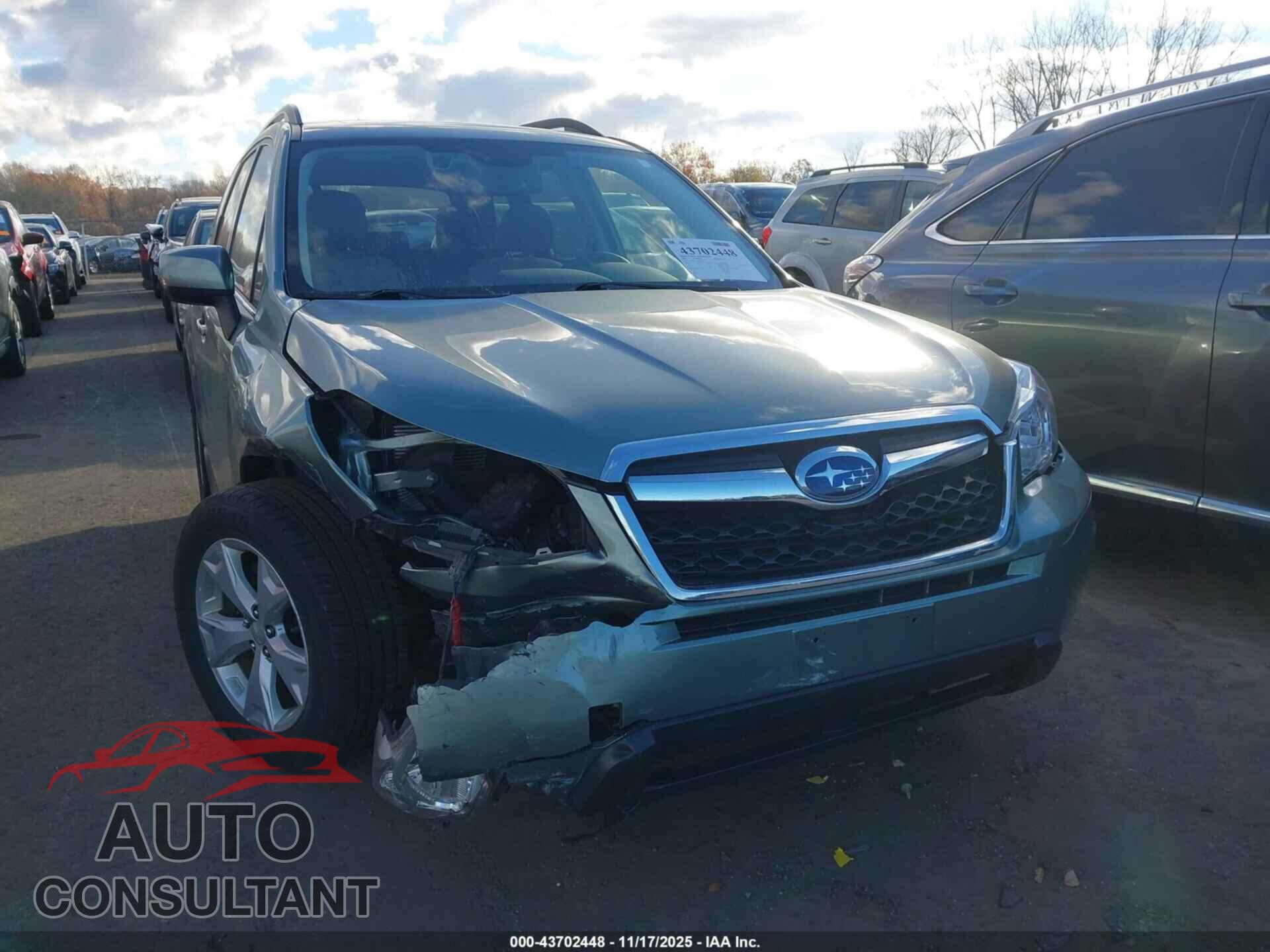 SUBARU FORESTER 2015 - JF2SJARC4FH825589