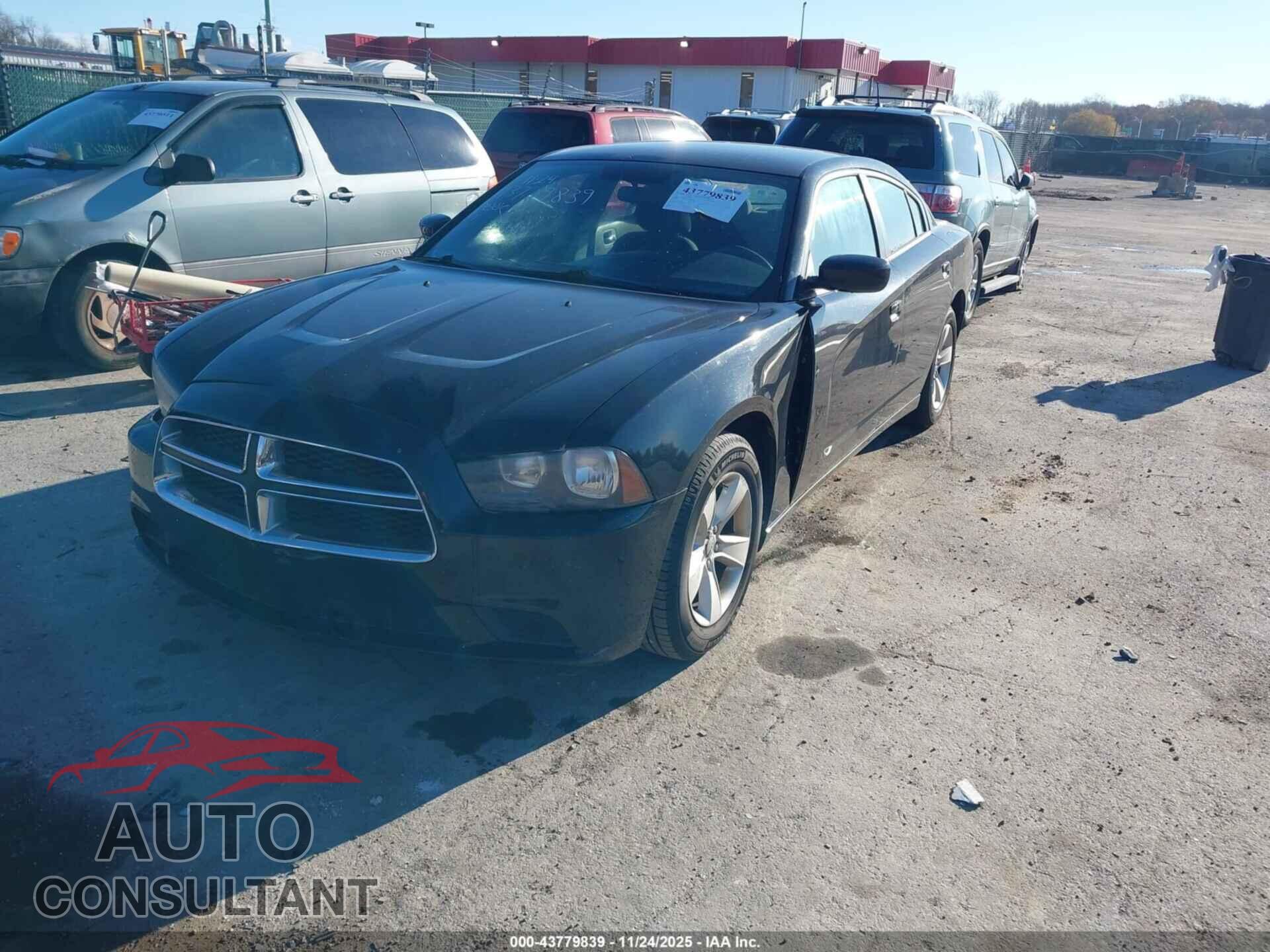 DODGE CHARGER 2012 - 2C3CDXBG5CH212028
