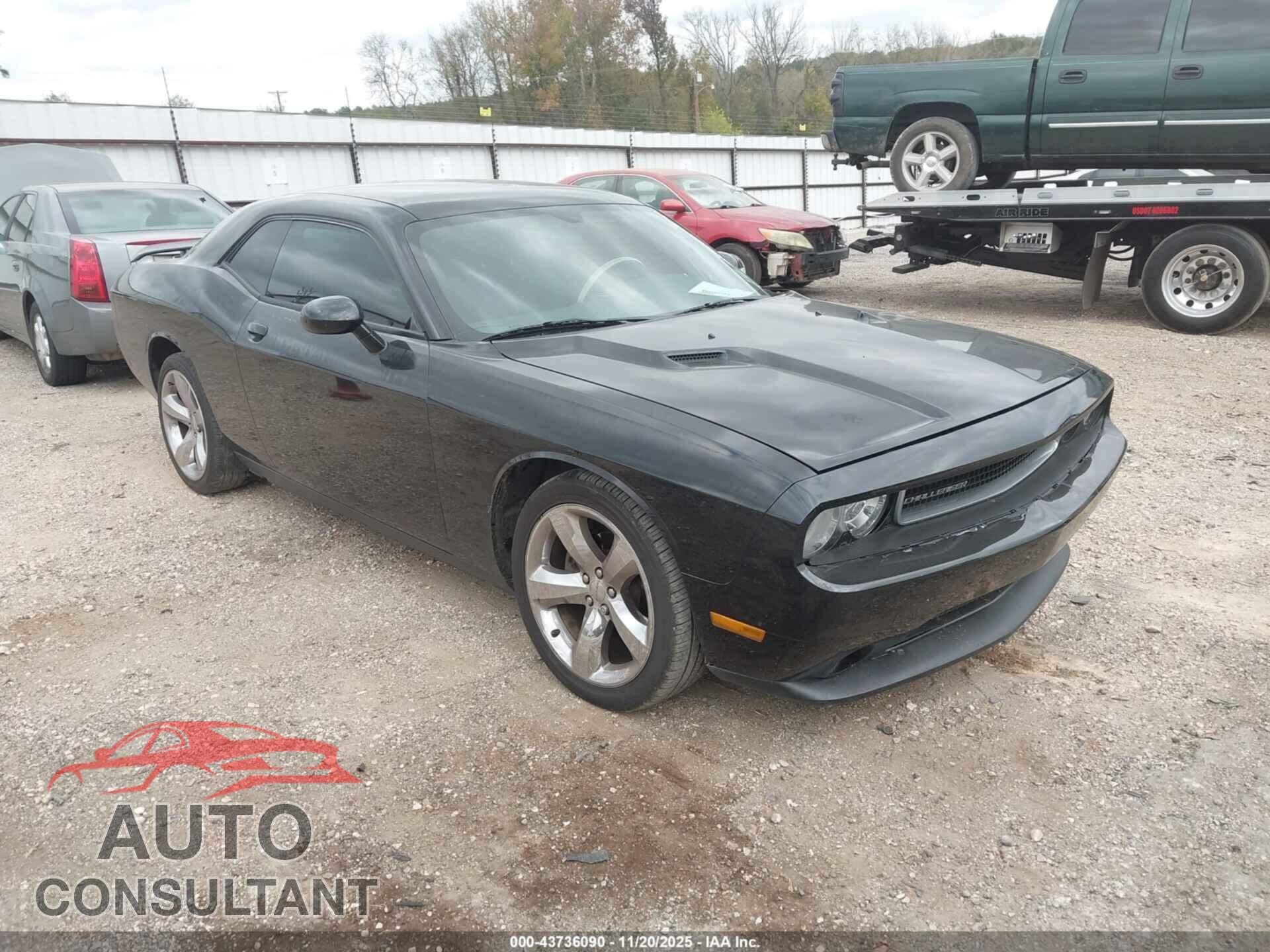 DODGE CHALLENGER 2013 - 2C3CDYAG3DH530898