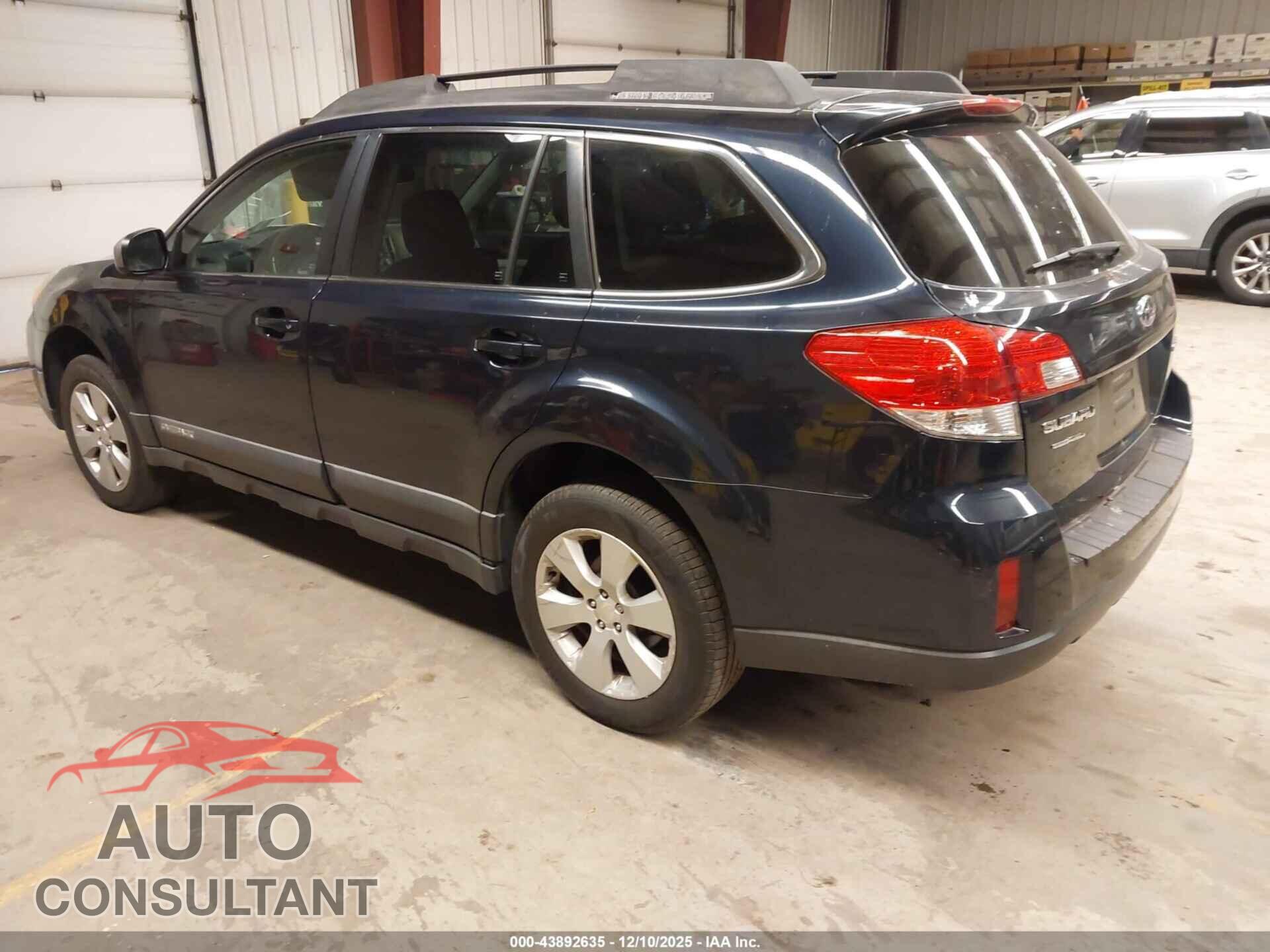 SUBARU OUTBACK 2012 - 4S4BRCCC3C3217577
