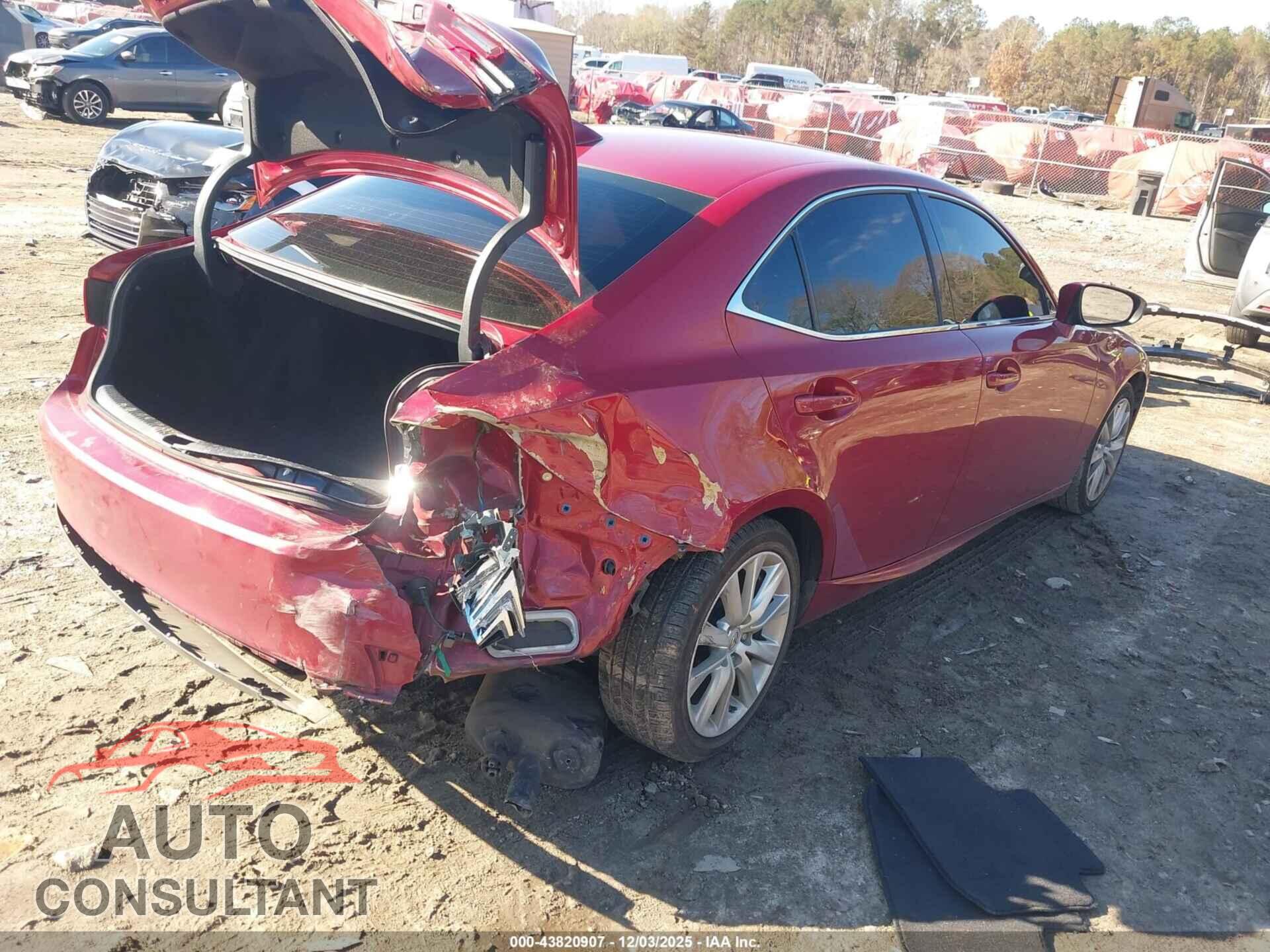 LEXUS IS 250 2015 - JTHBF1D2XF5078823