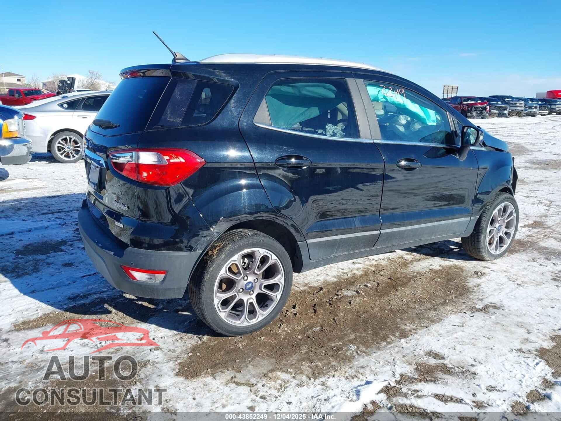 FORD ECOSPORT 2019 - MAJ3S2KE3KC261285