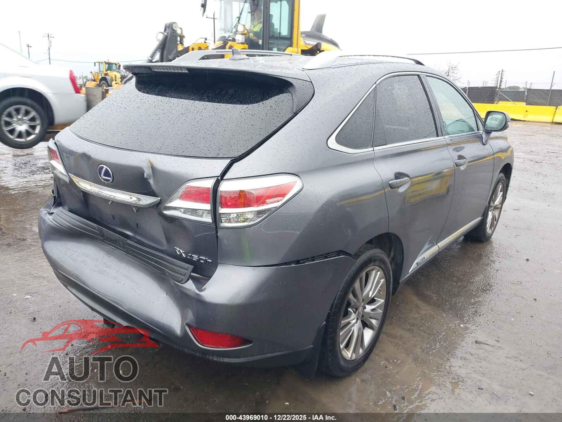LEXUS RX 450H 2013 - JTJBC1BA8D2441006