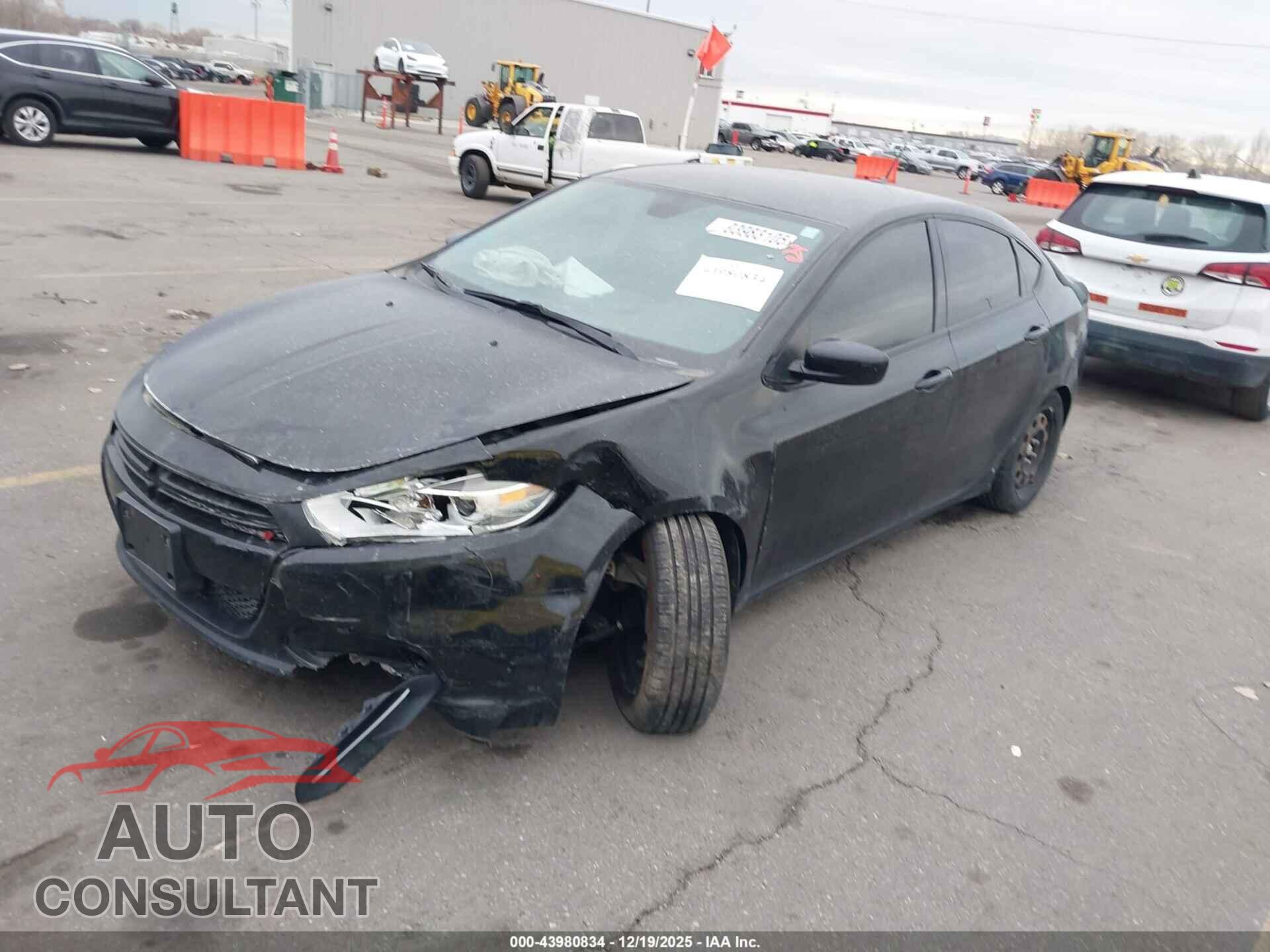 DODGE DART 2016 - 1C3CDFAA6GD540178