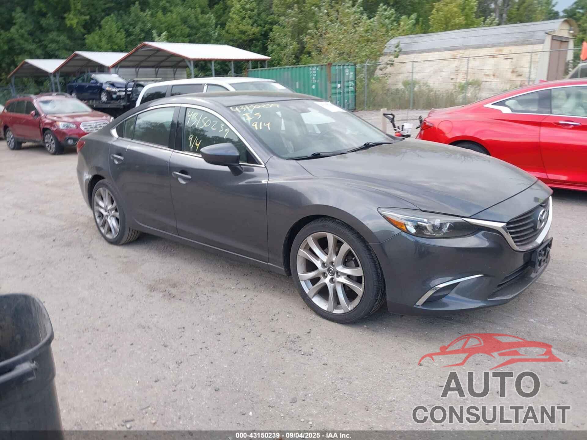MAZDA MAZDA6 2016 - JM1GJ1T58G1466532