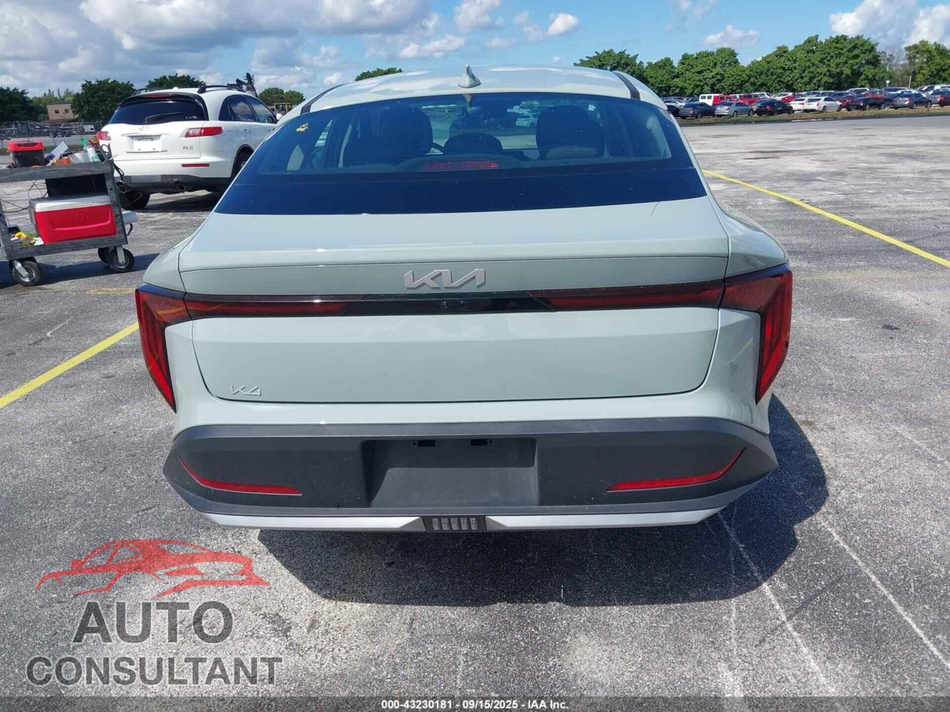 KIA K4 2025 - 3KPFT4DEXSE056925