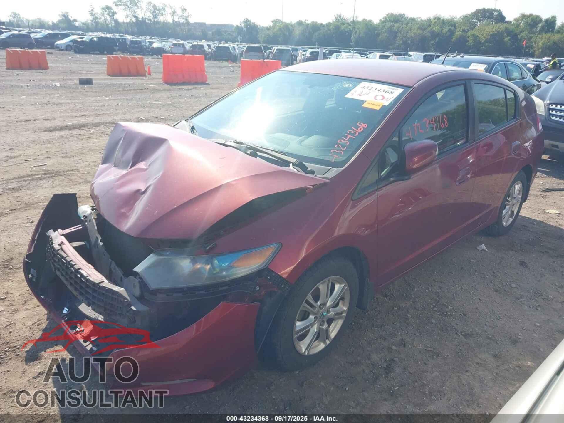 HONDA INSIGHT 2010 - JHMZE2H74AS017748