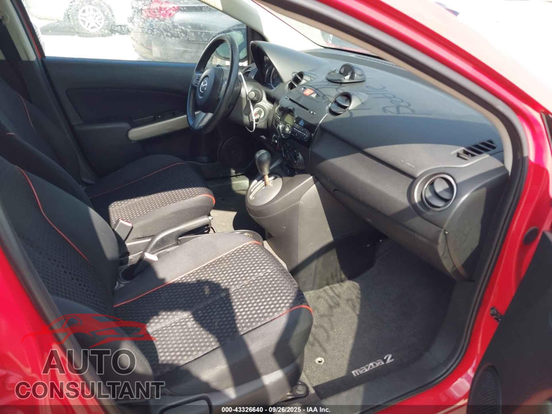 MAZDA MAZDA2 2013 - JM1DE1LY8D0158747