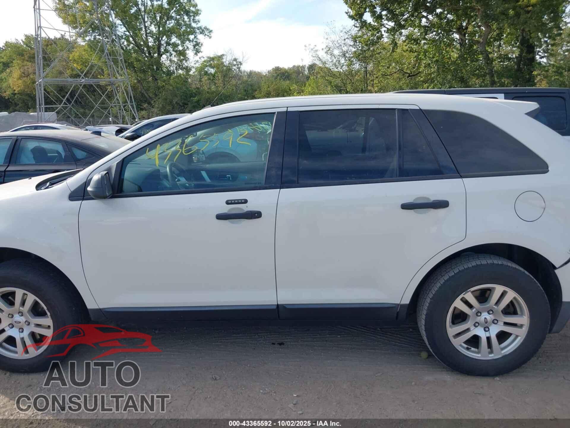 FORD EDGE 2012 - 2FMDK3GC6CBA11970