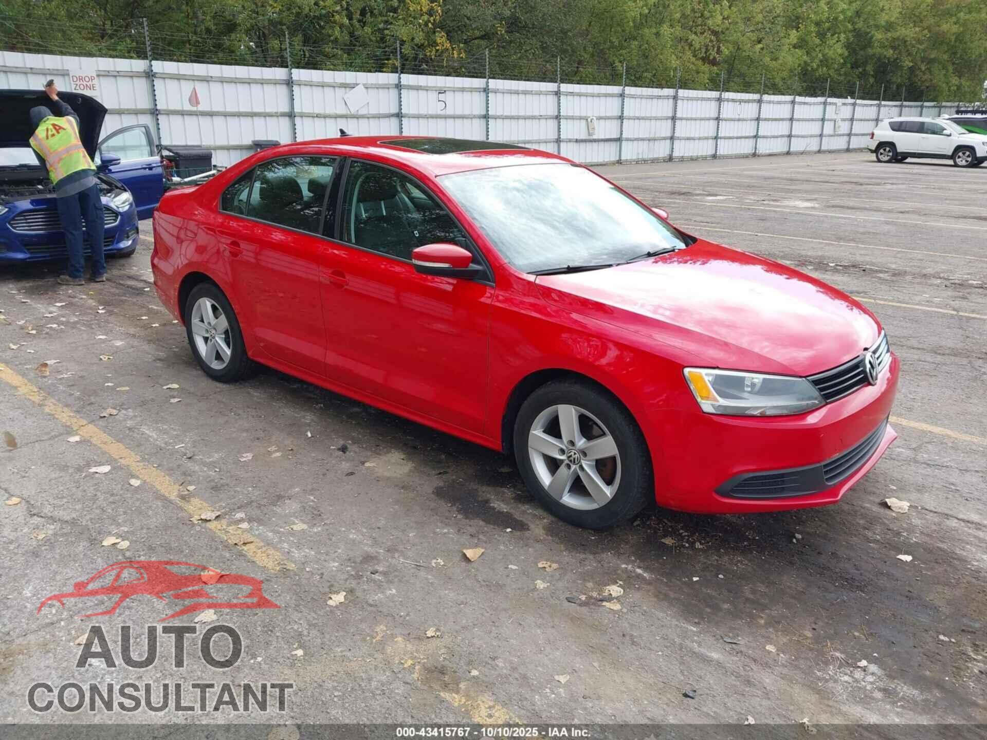 VOLKSWAGEN JETTA 2012 - 3VWLL7AJ5CM346693