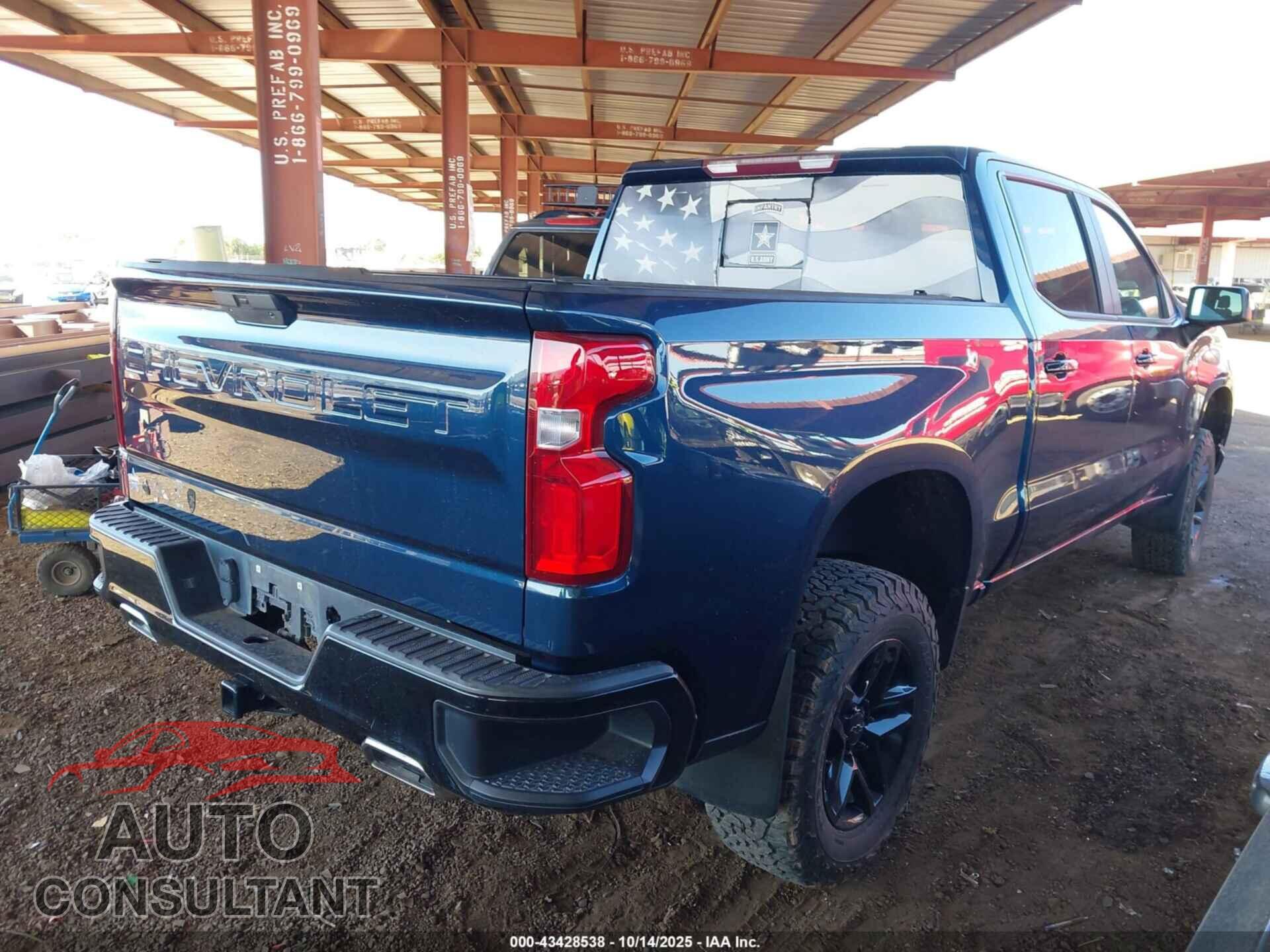 CHEVROLET SILVERADO 1500 2020 - 3GCPYFED8LG294060