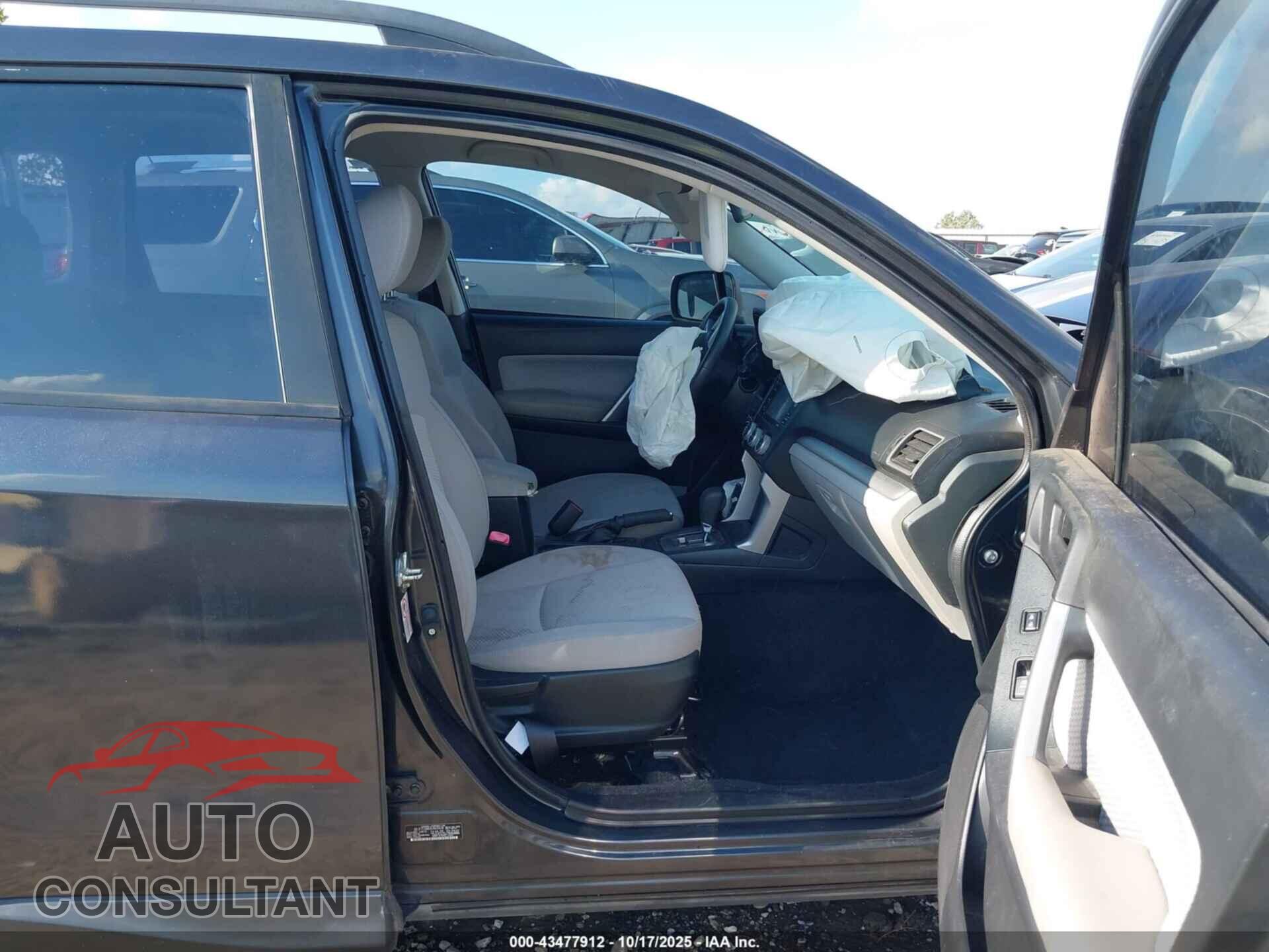 SUBARU FORESTER 2018 - JF2SJABC8JH426638