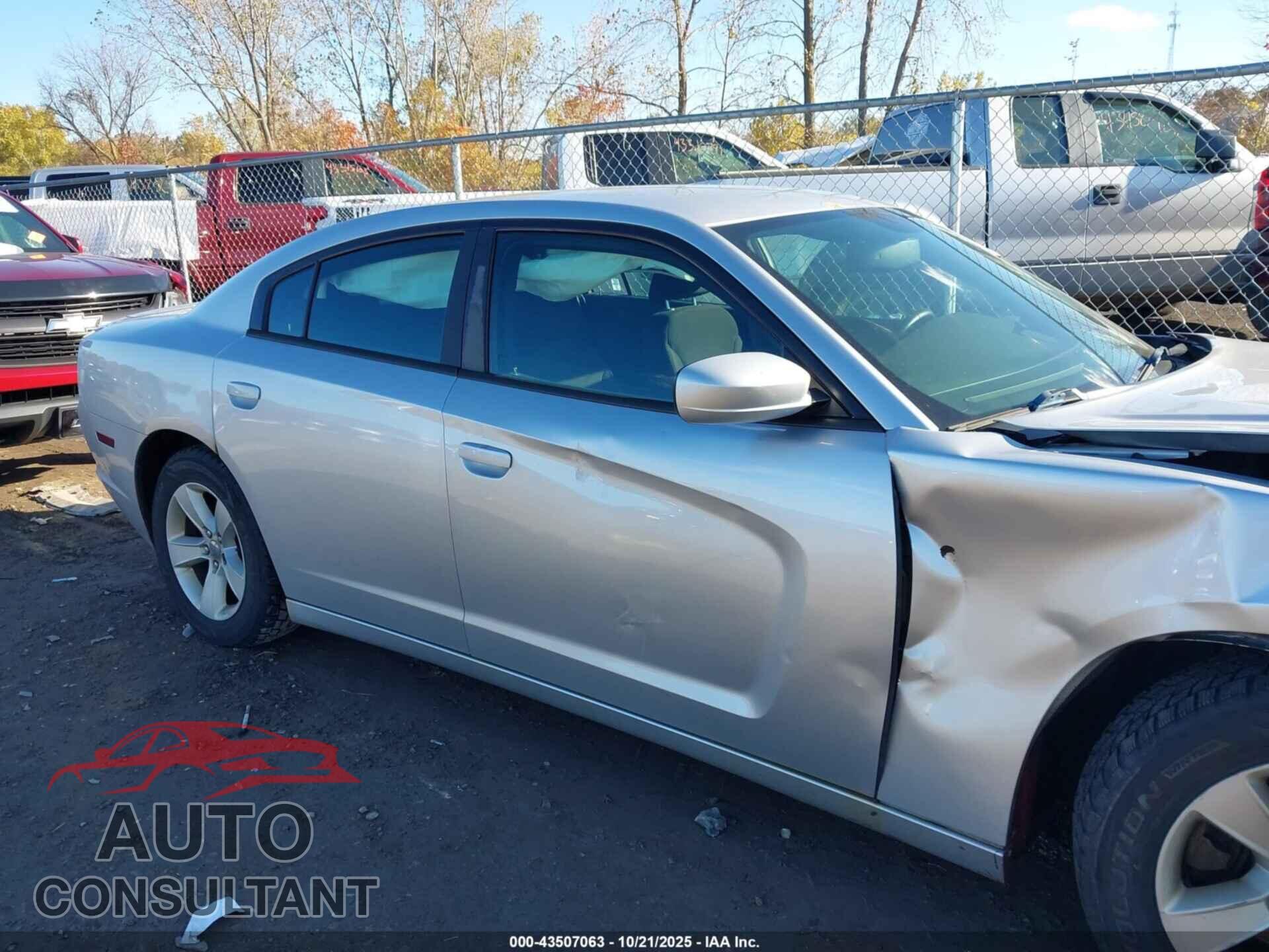 DODGE CHARGER 2012 - 2C3CDXBG3CH120772