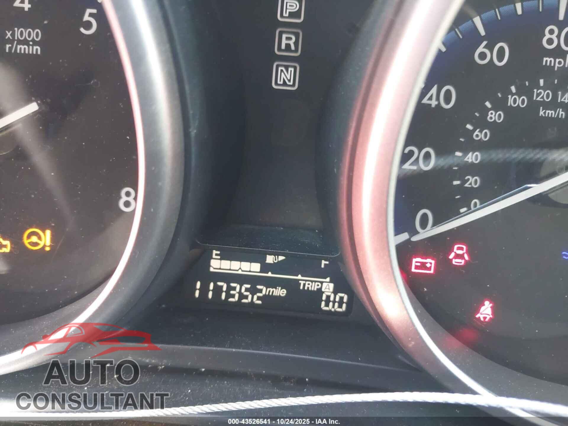 MAZDA MAZDA3 2012 - JM1BL1L86C1677480