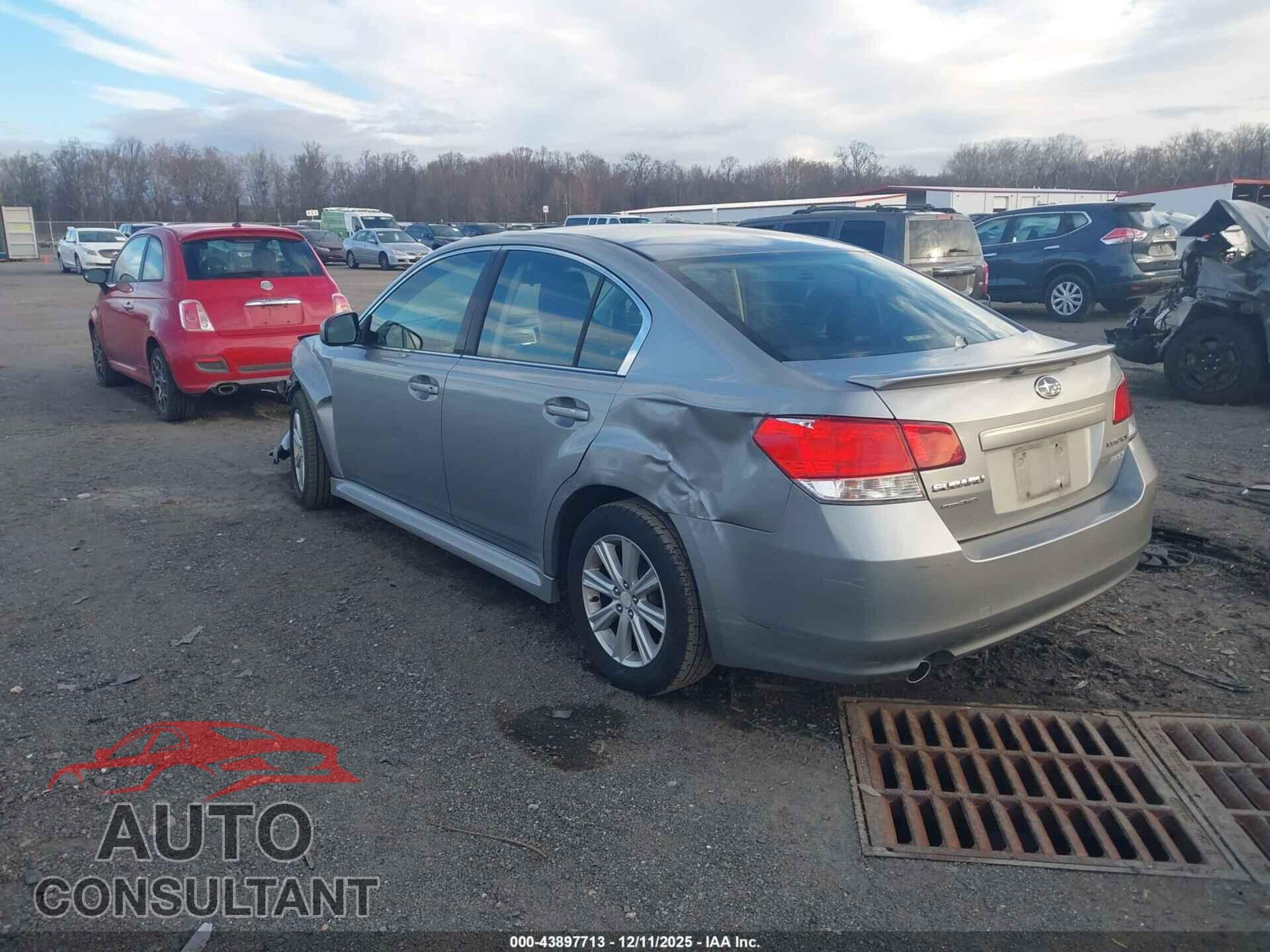 SUBARU LEGACY 2011 - 4S3BMBC64B3258791