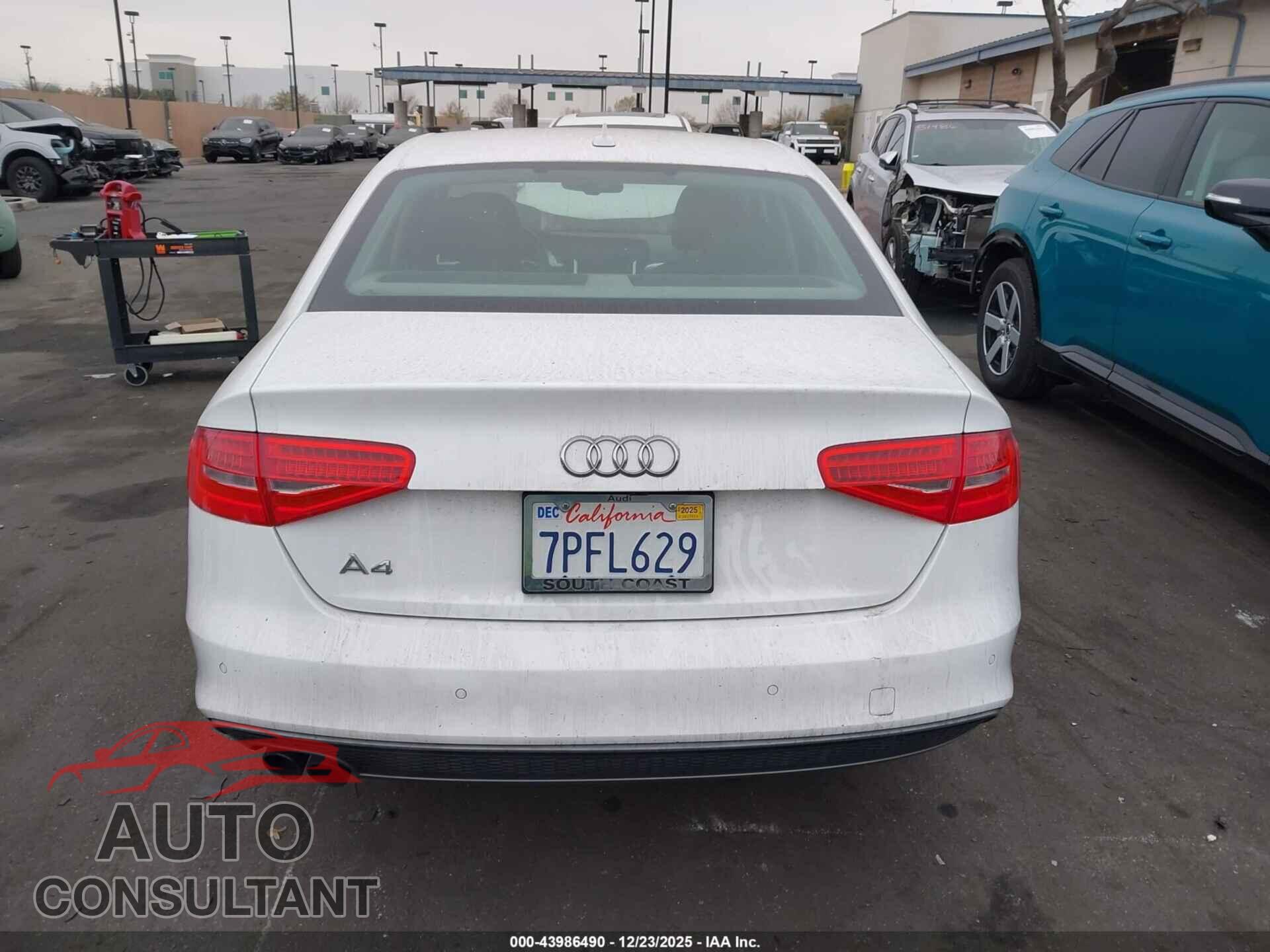 AUDI A4 2016 - WAUEFAFL5GN013915