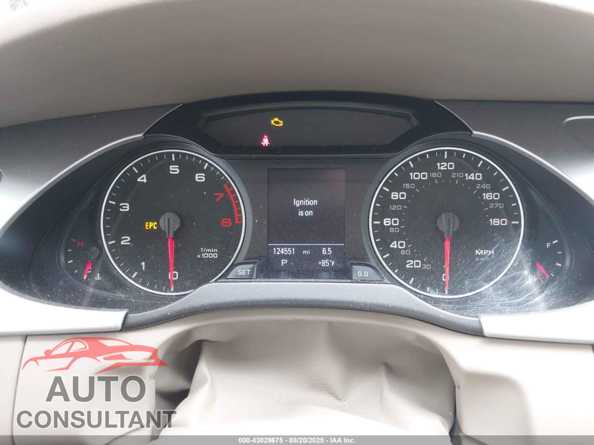 AUDI A4 2010 - WAUFFAFL2AN016220