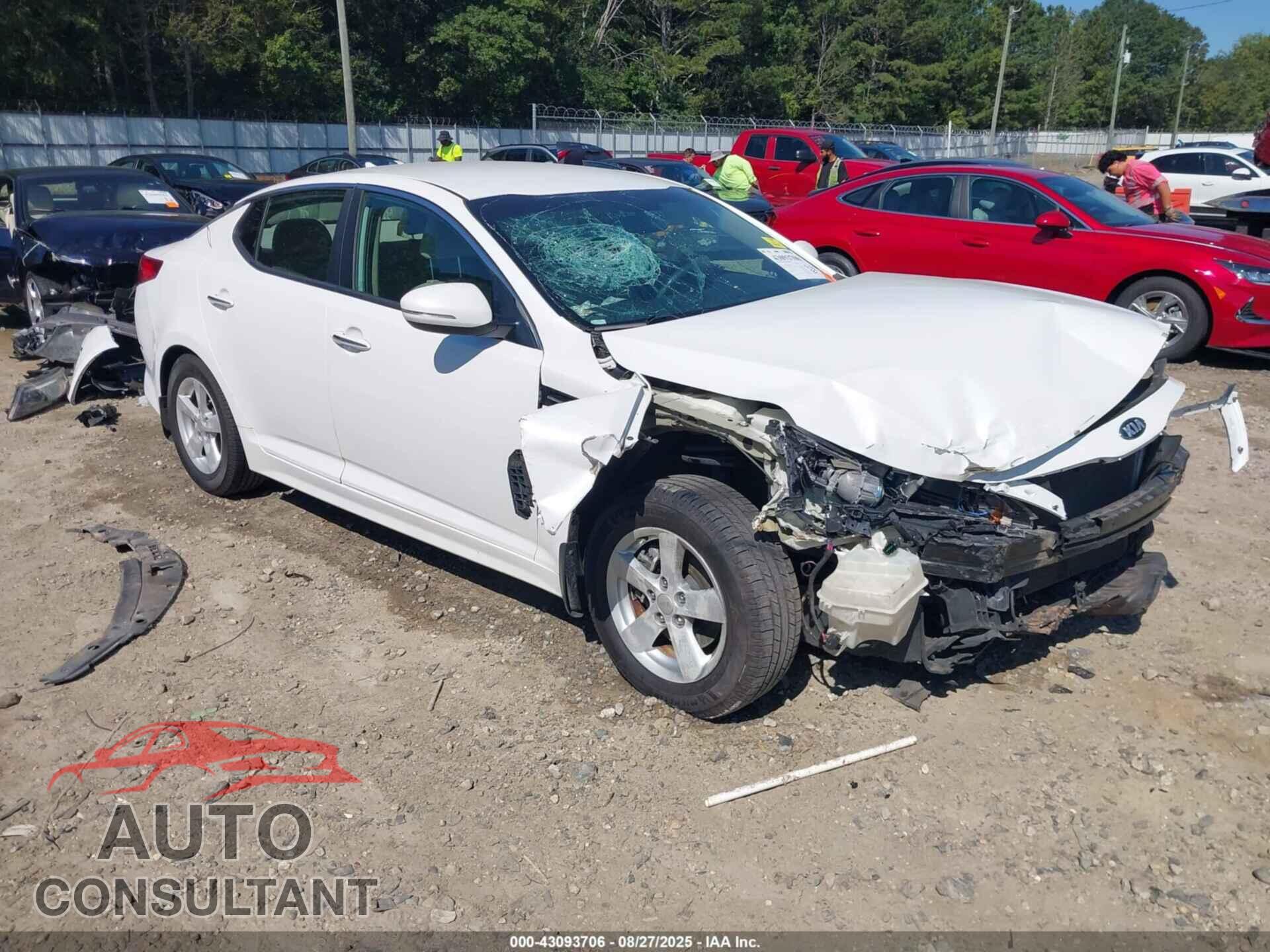 KIA OPTIMA 2015 - KNAGM4A78F5639838