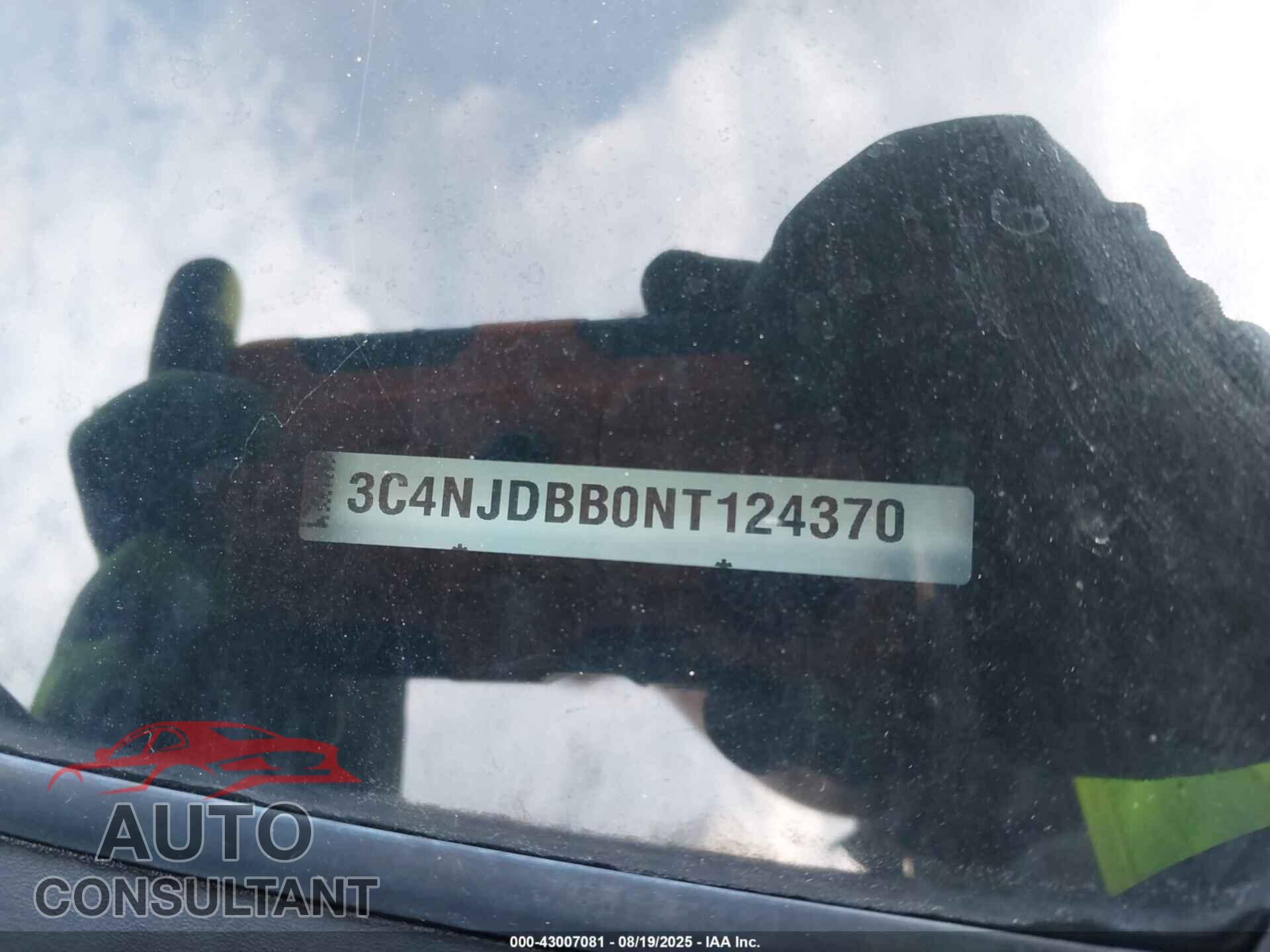 JEEP COMPASS 2022 - 3C4NJDBB0NT124370