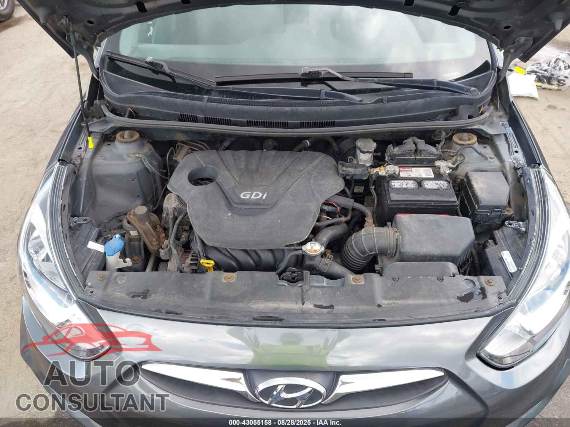 HYUNDAI ACCENT 2012 - KMHCU4AE1CU127609
