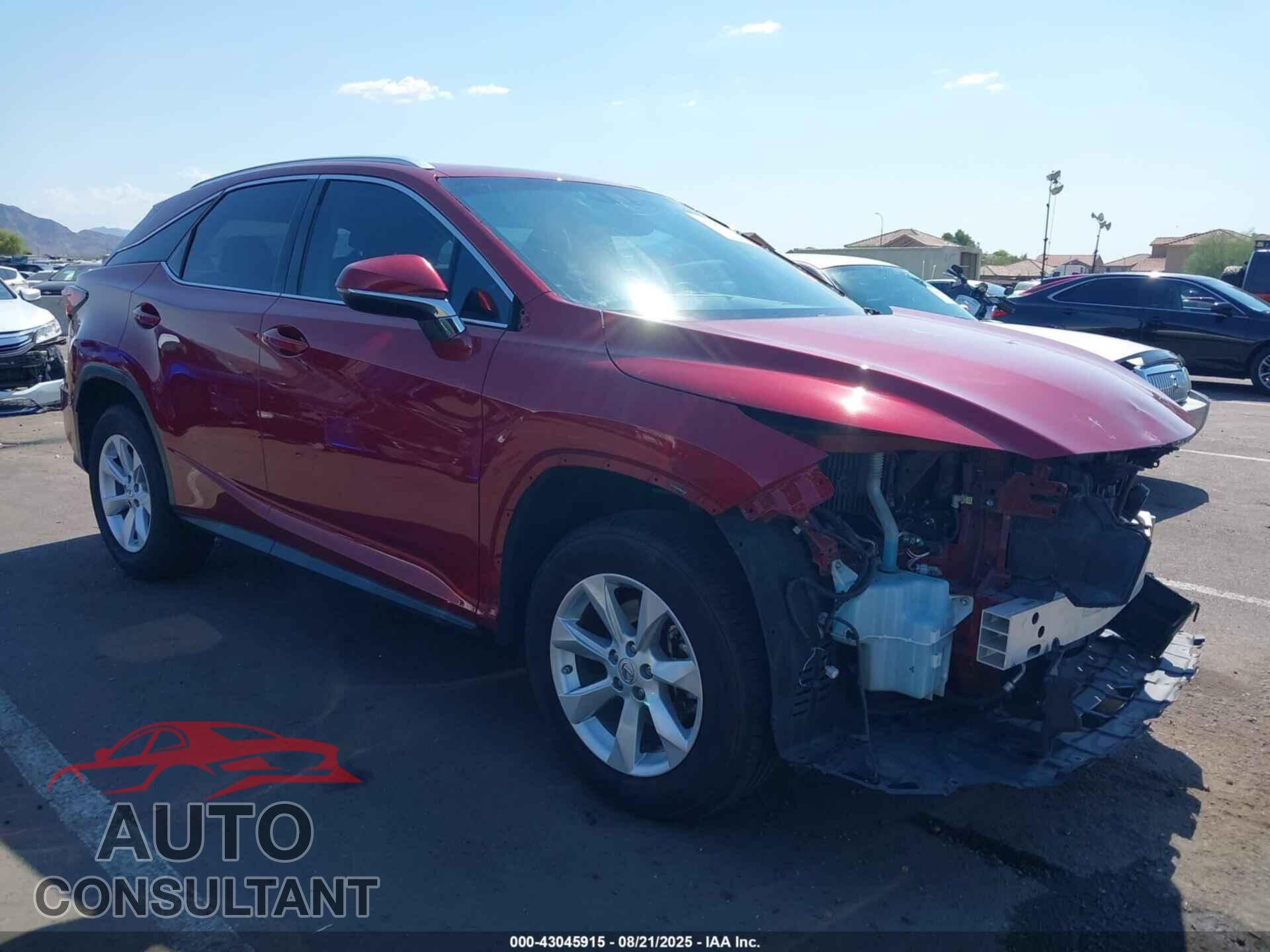 LEXUS RX 350 2016 - 2T2ZZMCA8GC021148