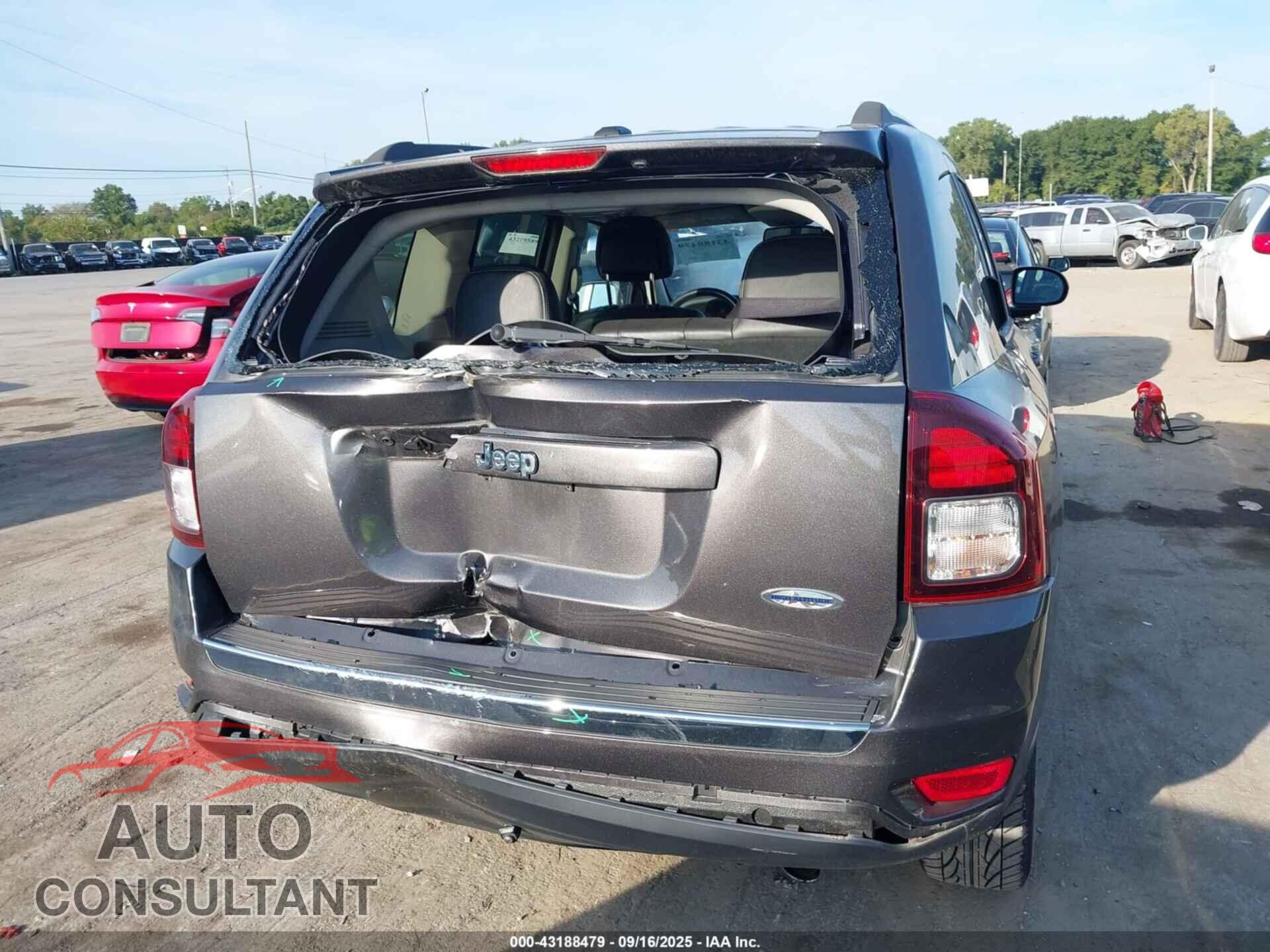 JEEP COMPASS 2017 - 1C4NJCEBXHD198945