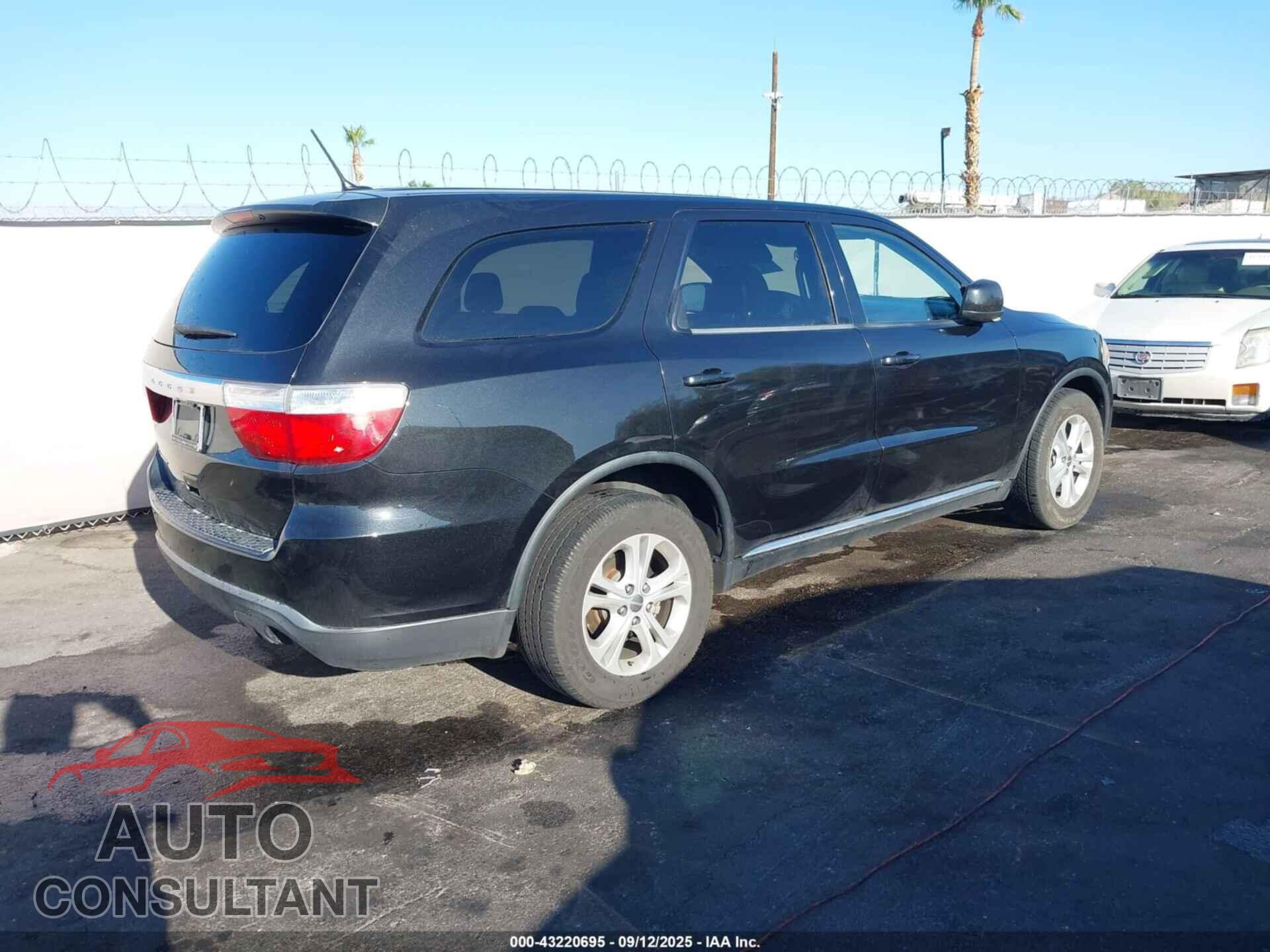 DODGE DURANGO 2013 - 1C4RDHAG6DC693358