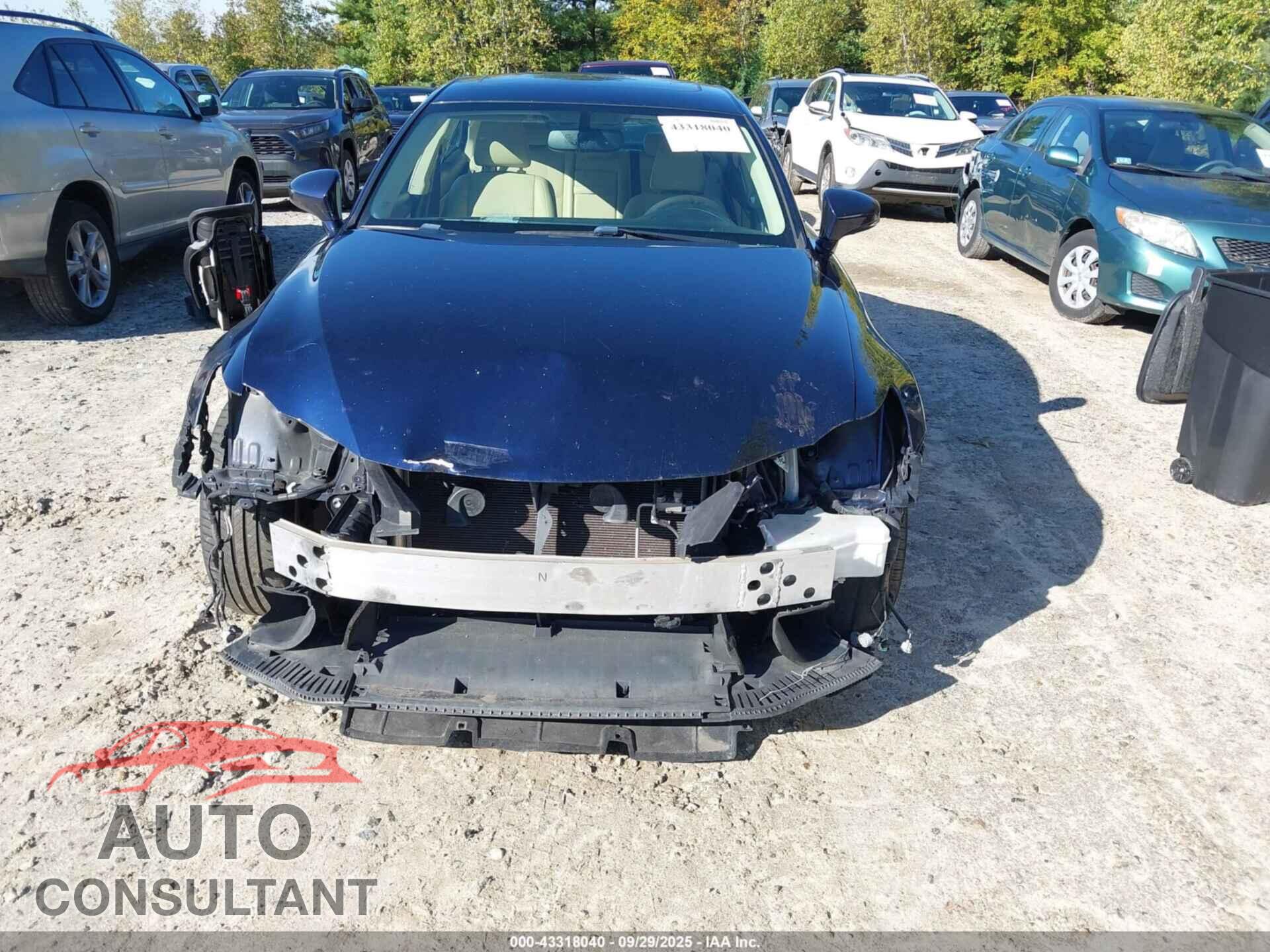LEXUS IS 250 2015 - JTHBF1D22F5082980