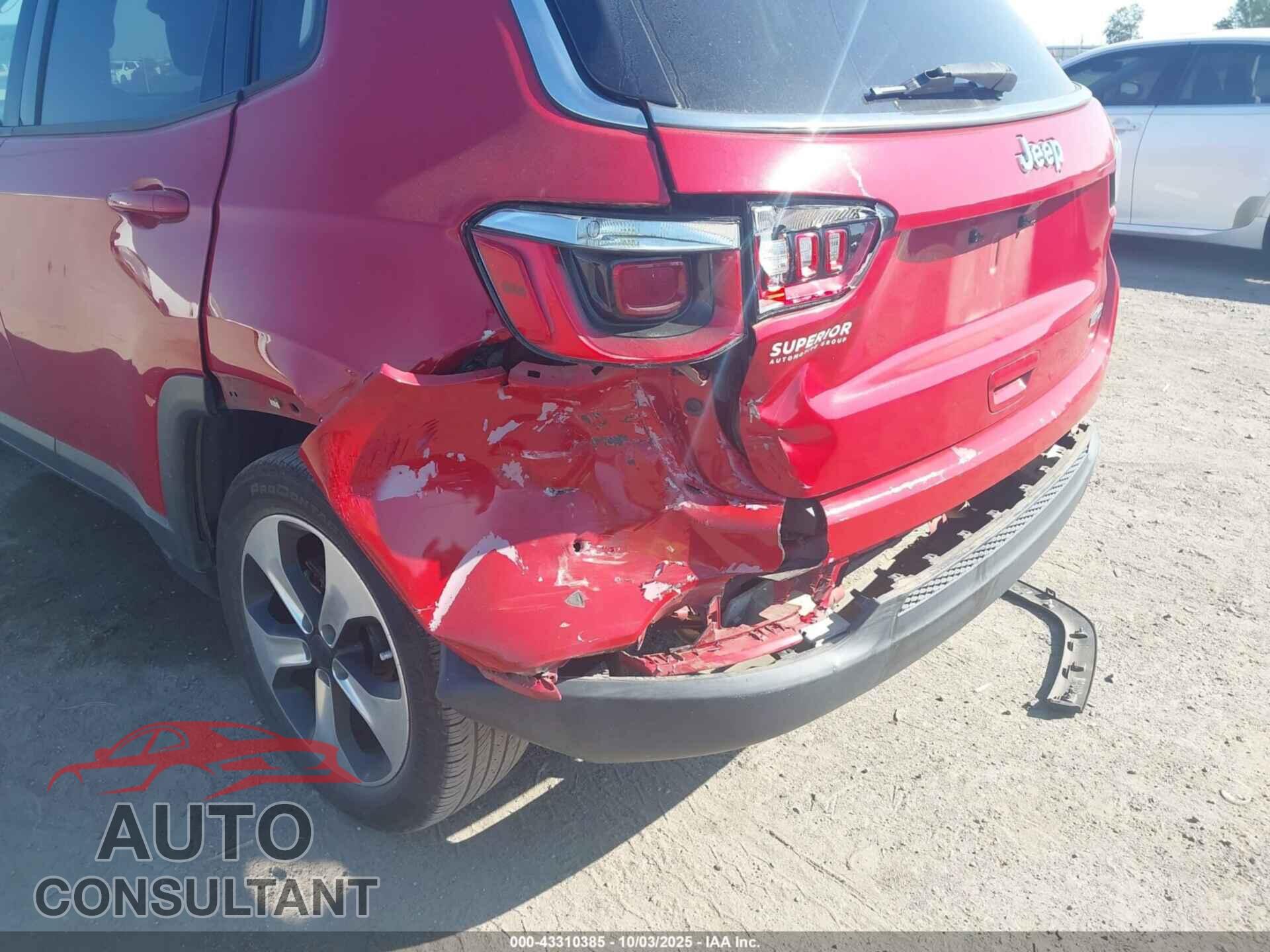 JEEP COMPASS 2018 - 3C4NJCBB3JT309064