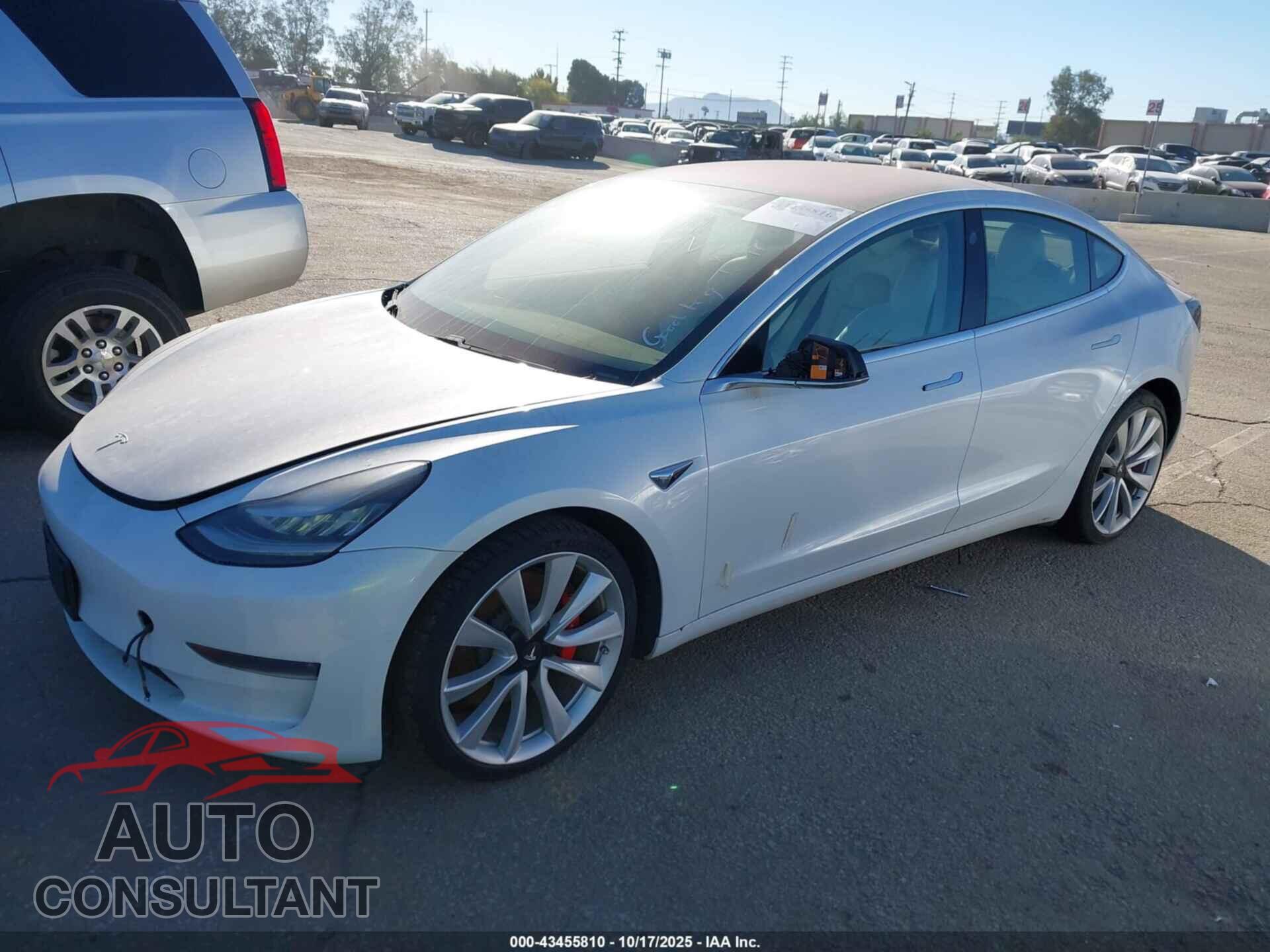 TESLA MODEL 3 2019 - 5YJ3E1EB4KF231809