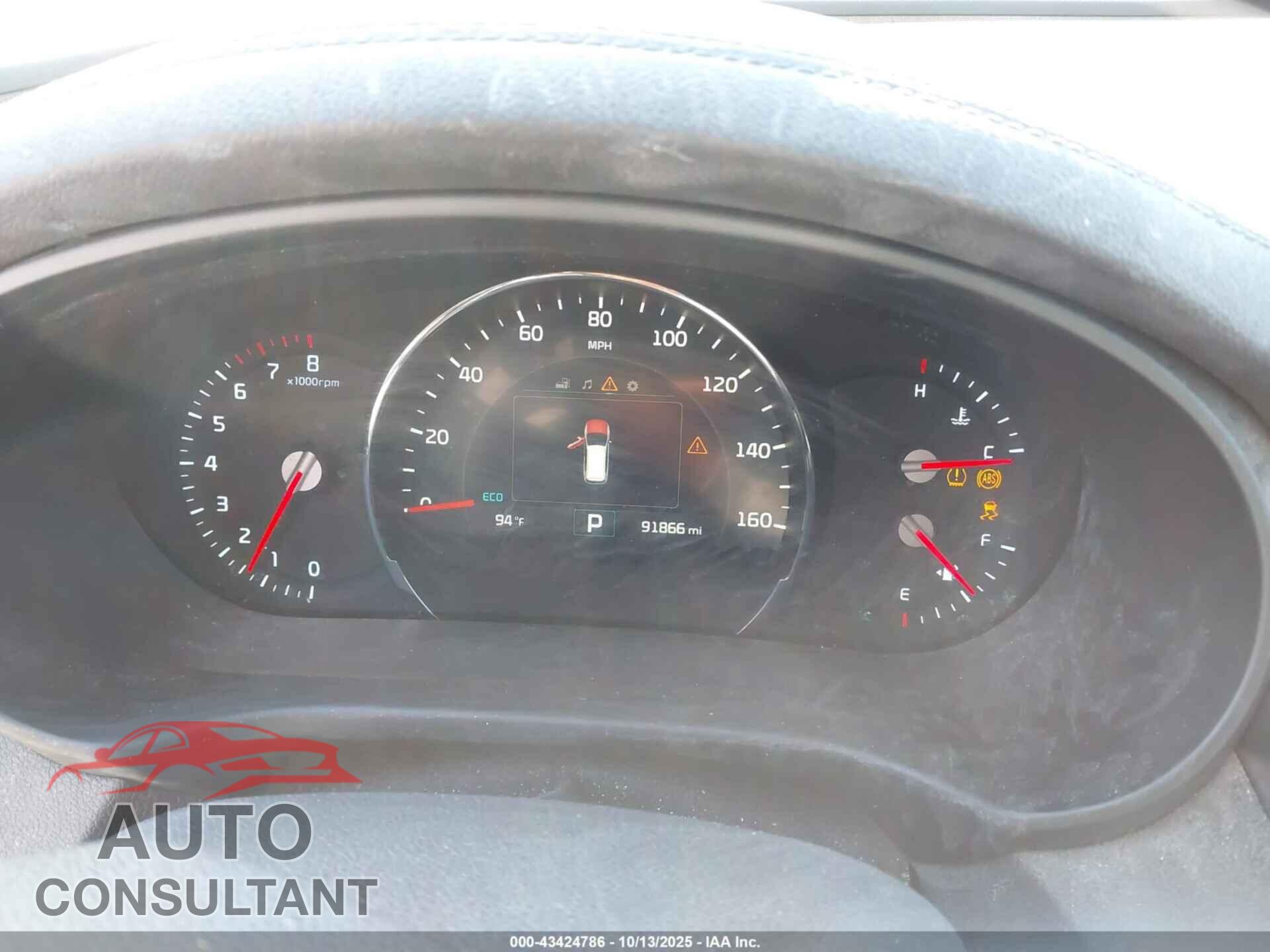 KIA SORENTO 2017 - 5XYPH4A59HG234524