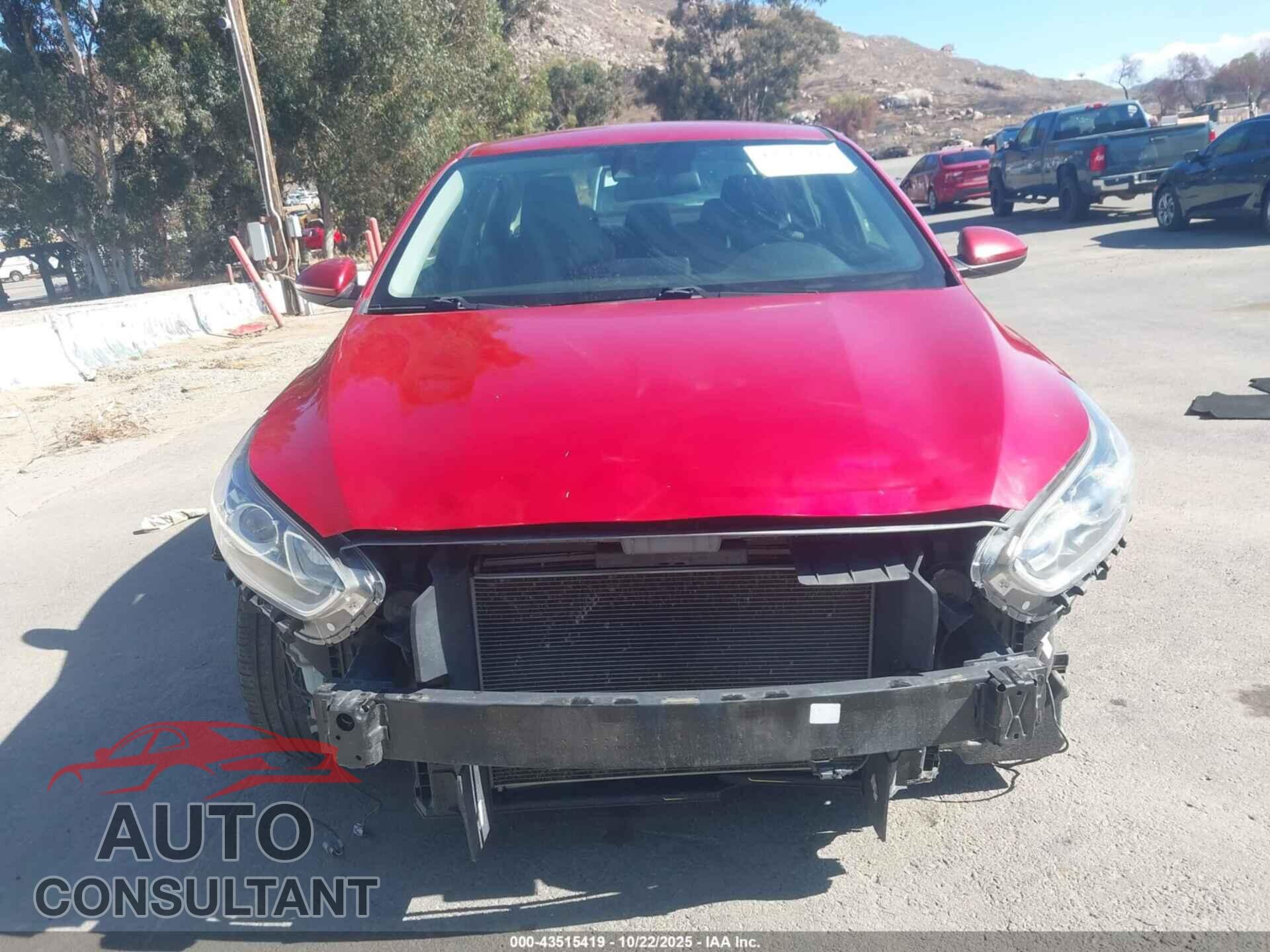 KIA FORTE 2020 - 3KPF24AD1LE243308